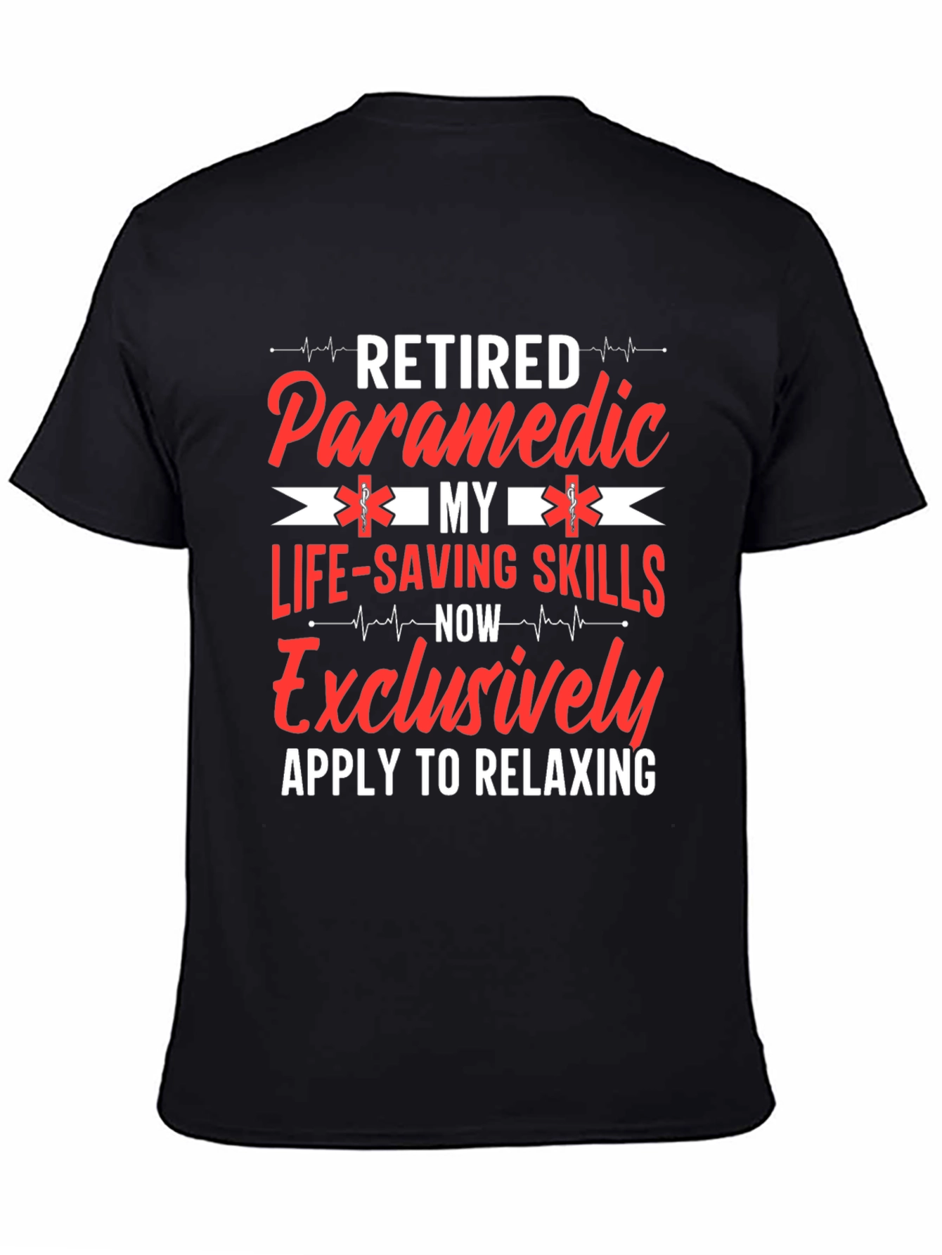 Retired Paramedic Graphic T-Shirt