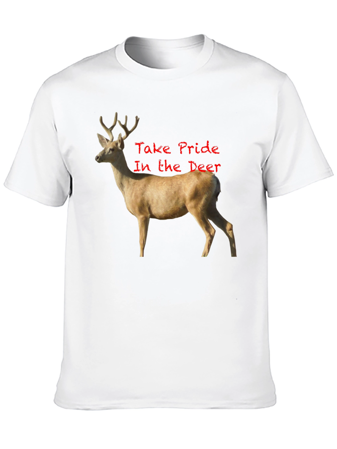 Deer Pride Black T-Shirt