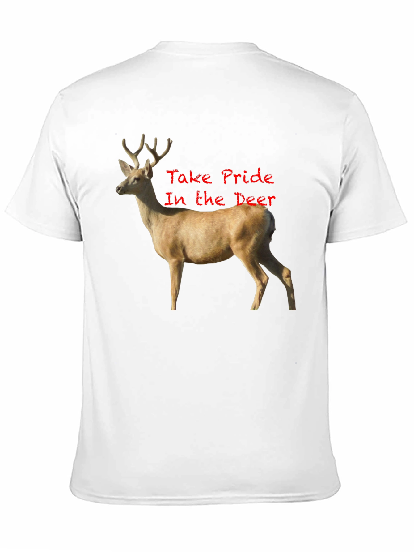 Deer Pride Black T-Shirt
