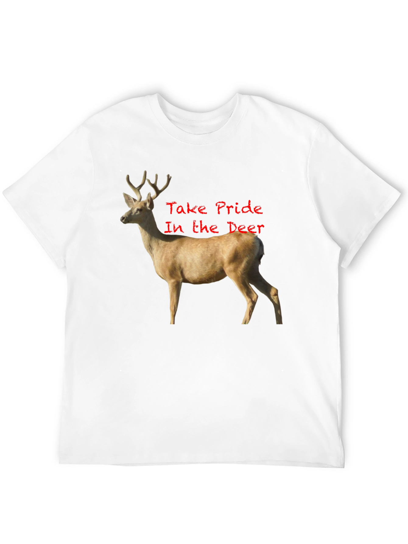 Deer Pride Black T-Shirt