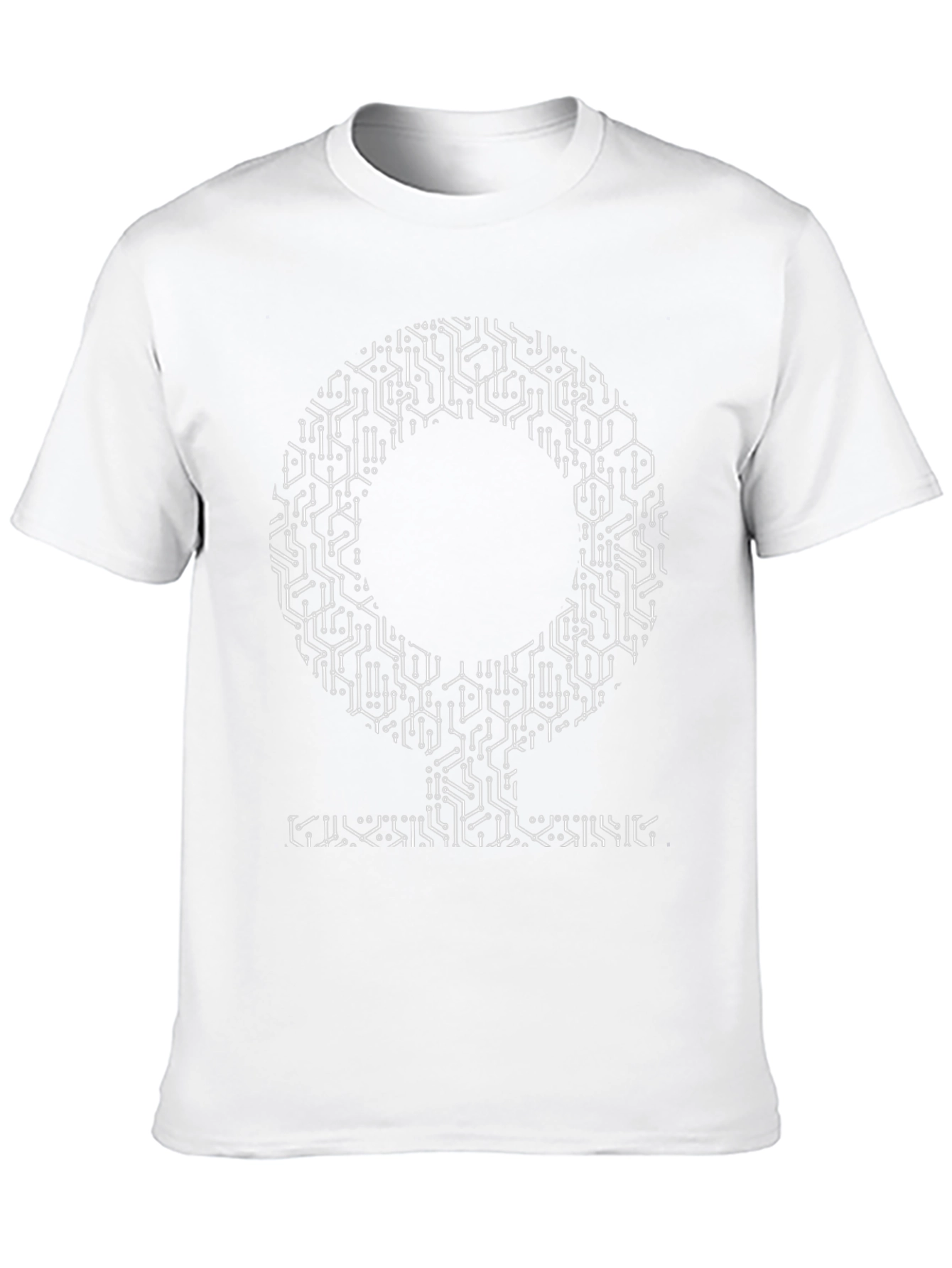 Circuit Symbol Black T-Shirt
