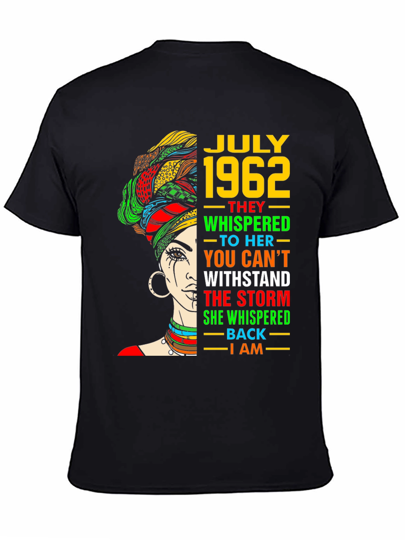 July 1962 Melanin Queen T-Shirt