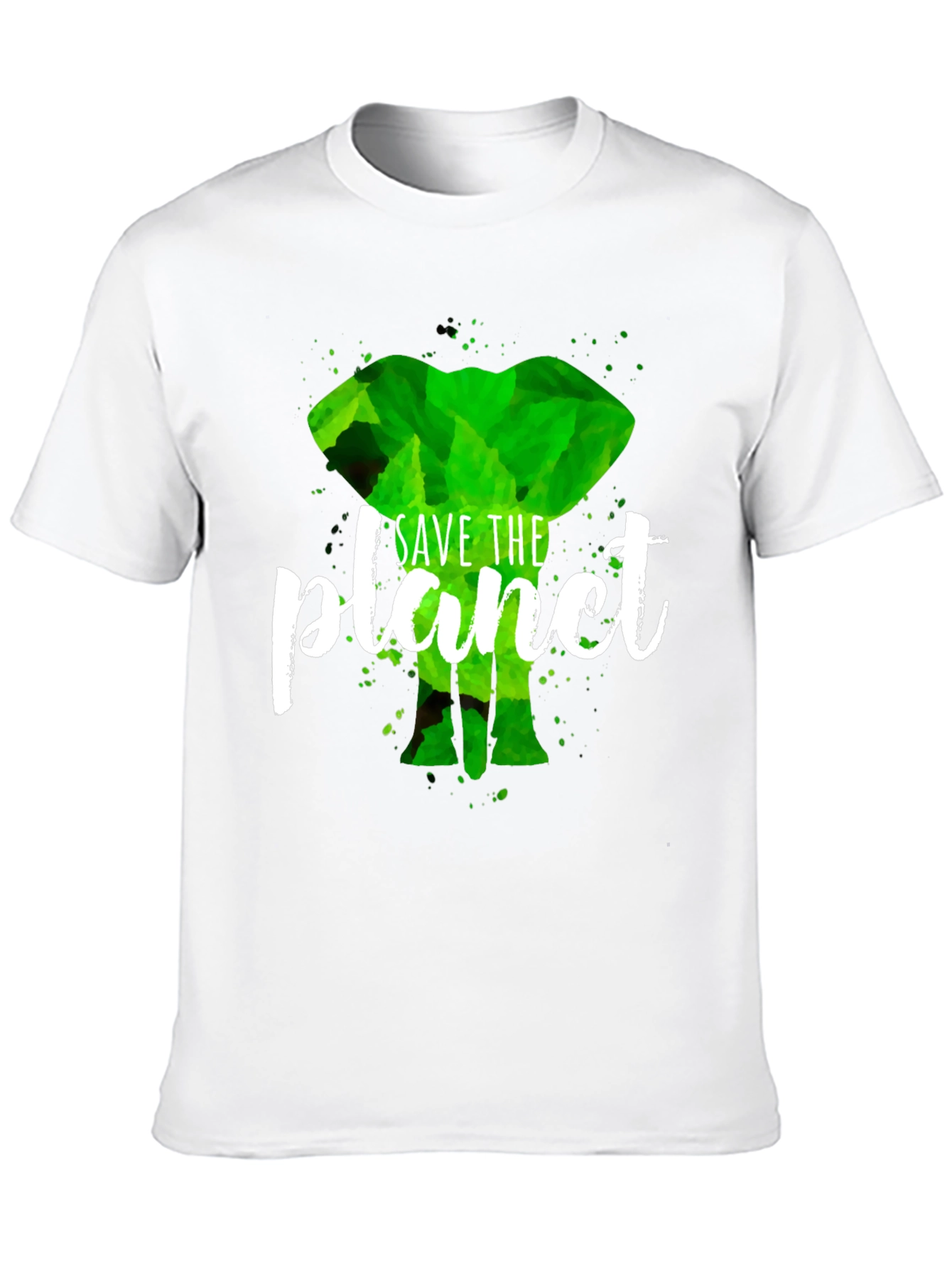 Save the Planet Elephant Tee