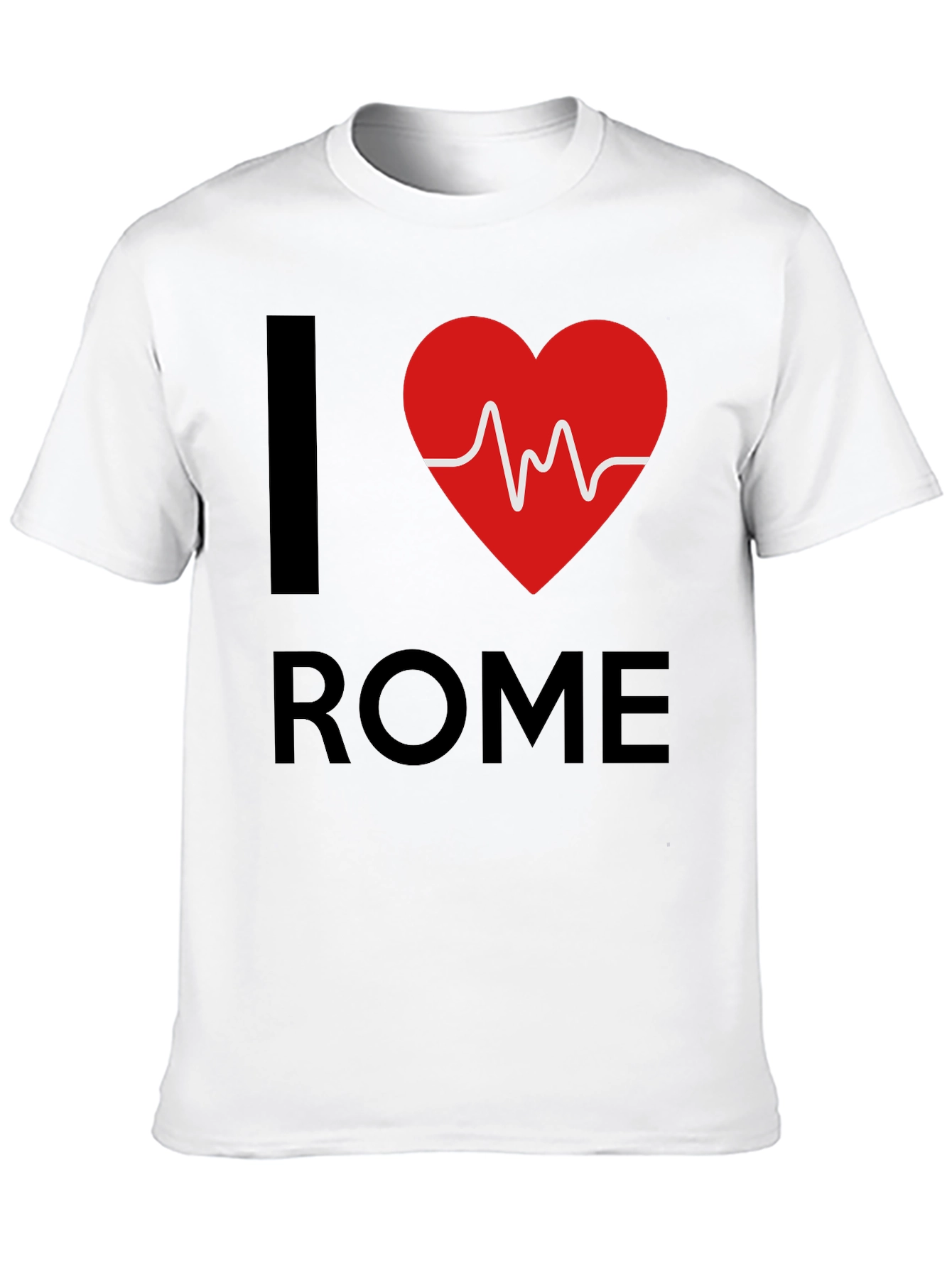 I Heart Rome Graphic Tee - Black