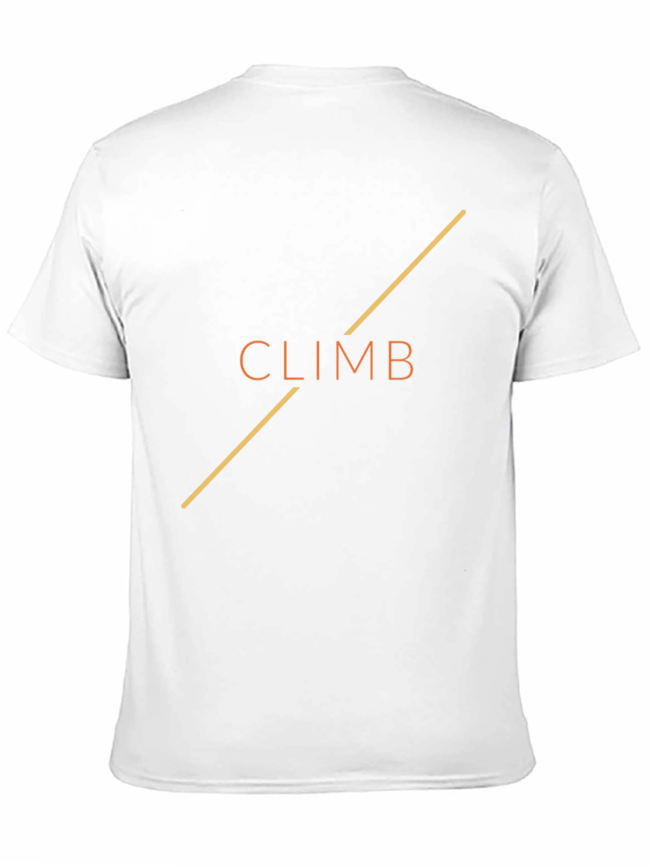 Climb Graphic Tee - Black Cotton T-Shirt