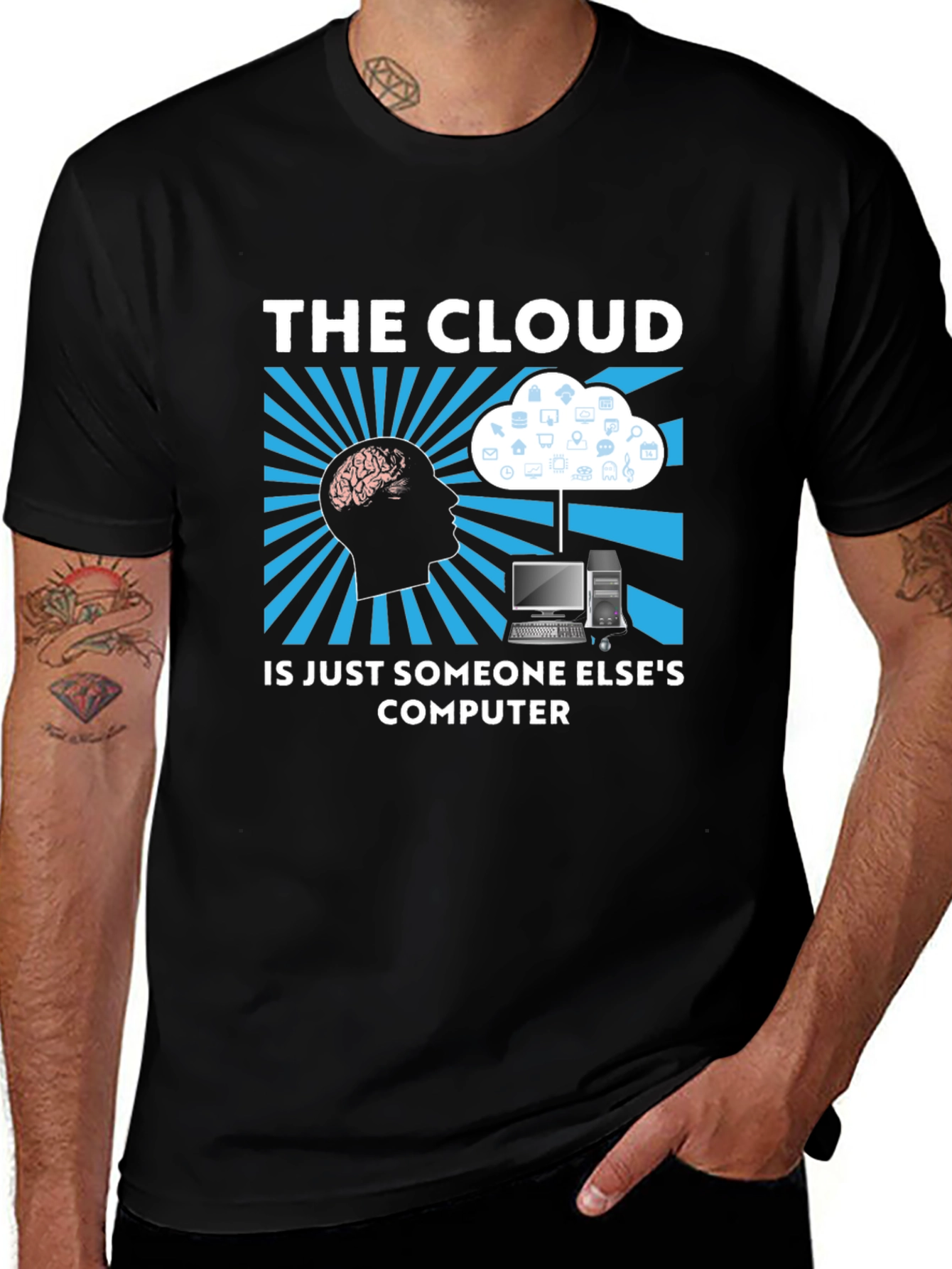 The Cloud T-Shirt - Funny Tech IT Geek Gift