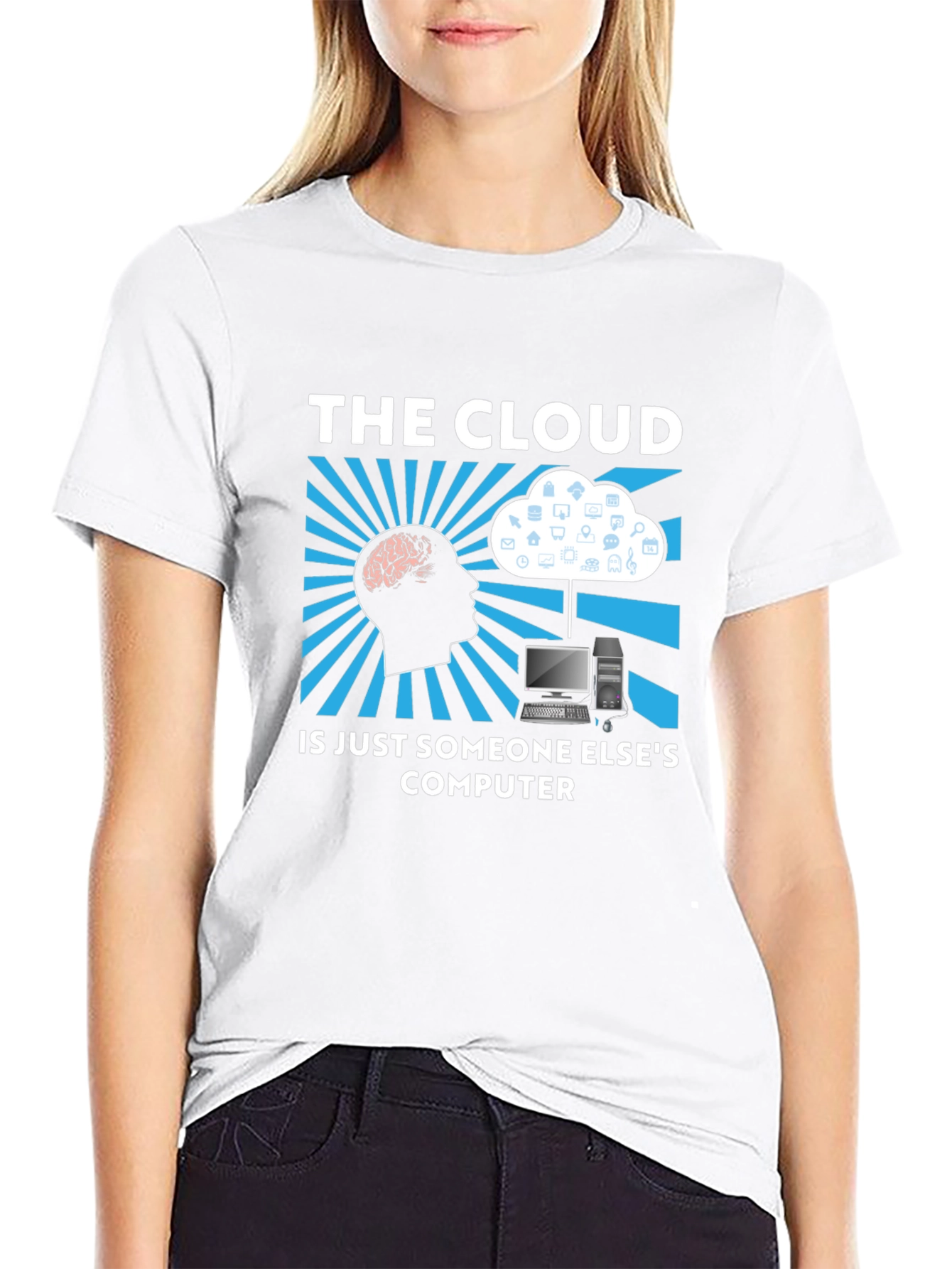 The Cloud T-Shirt - Funny Tech IT Geek Gift