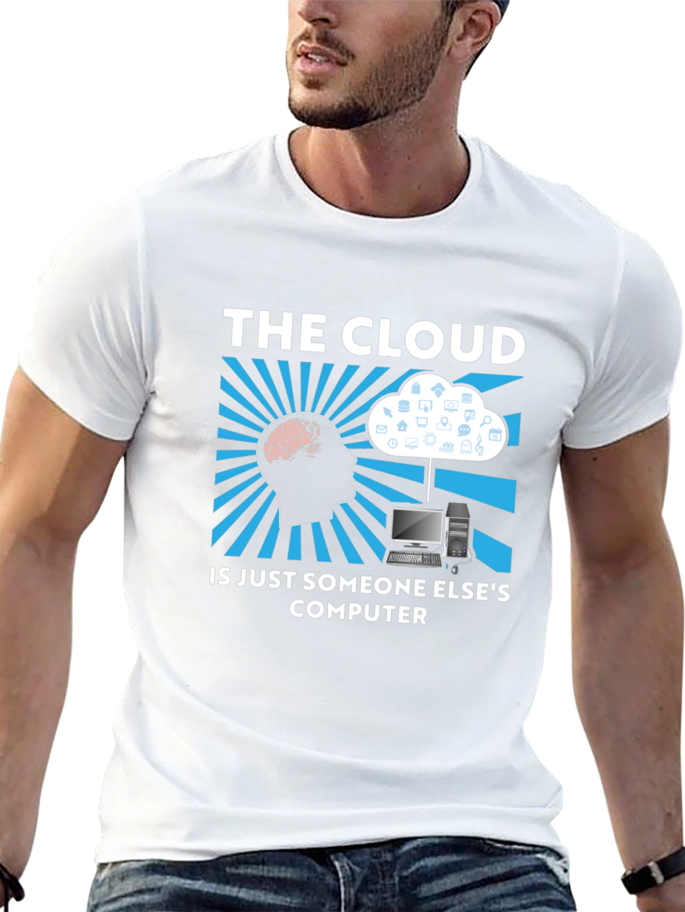 The Cloud T-Shirt - Funny Tech IT Geek Gift