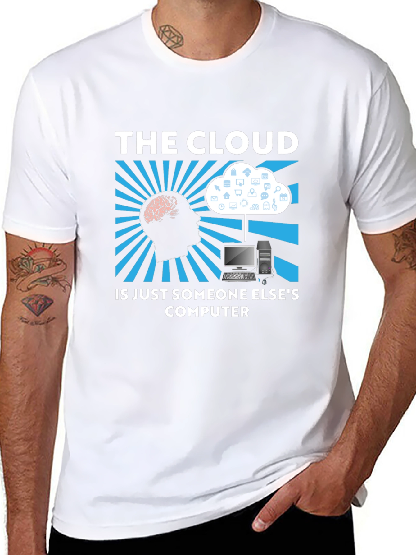 The Cloud T-Shirt - Funny Tech IT Geek Gift