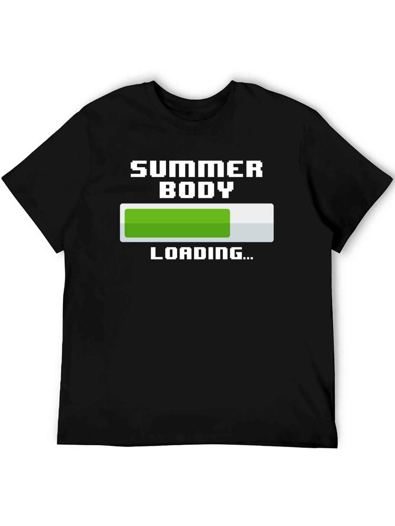 Summer Body Loading Funny Mens T-Shirt