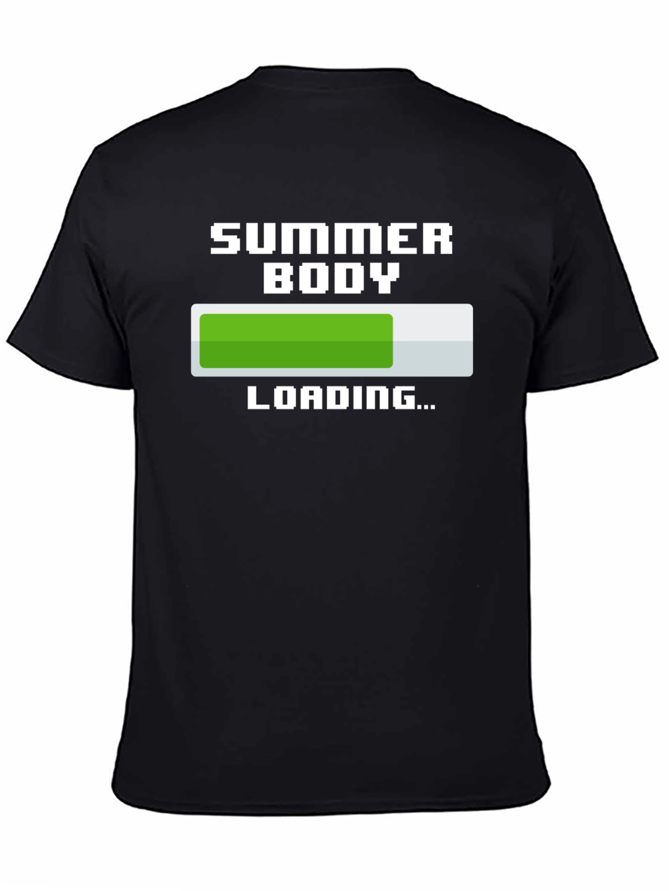 Summer Body Loading Funny Mens T-Shirt