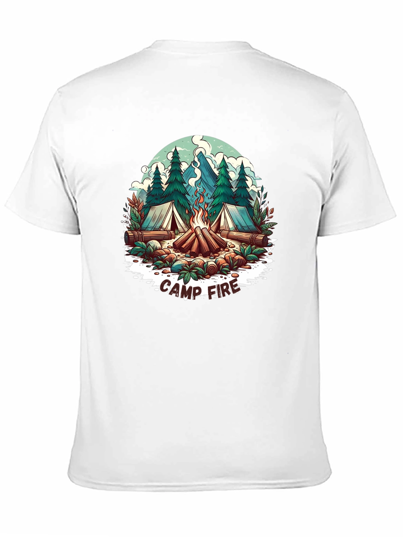 Camp Fire Graphic Tee
