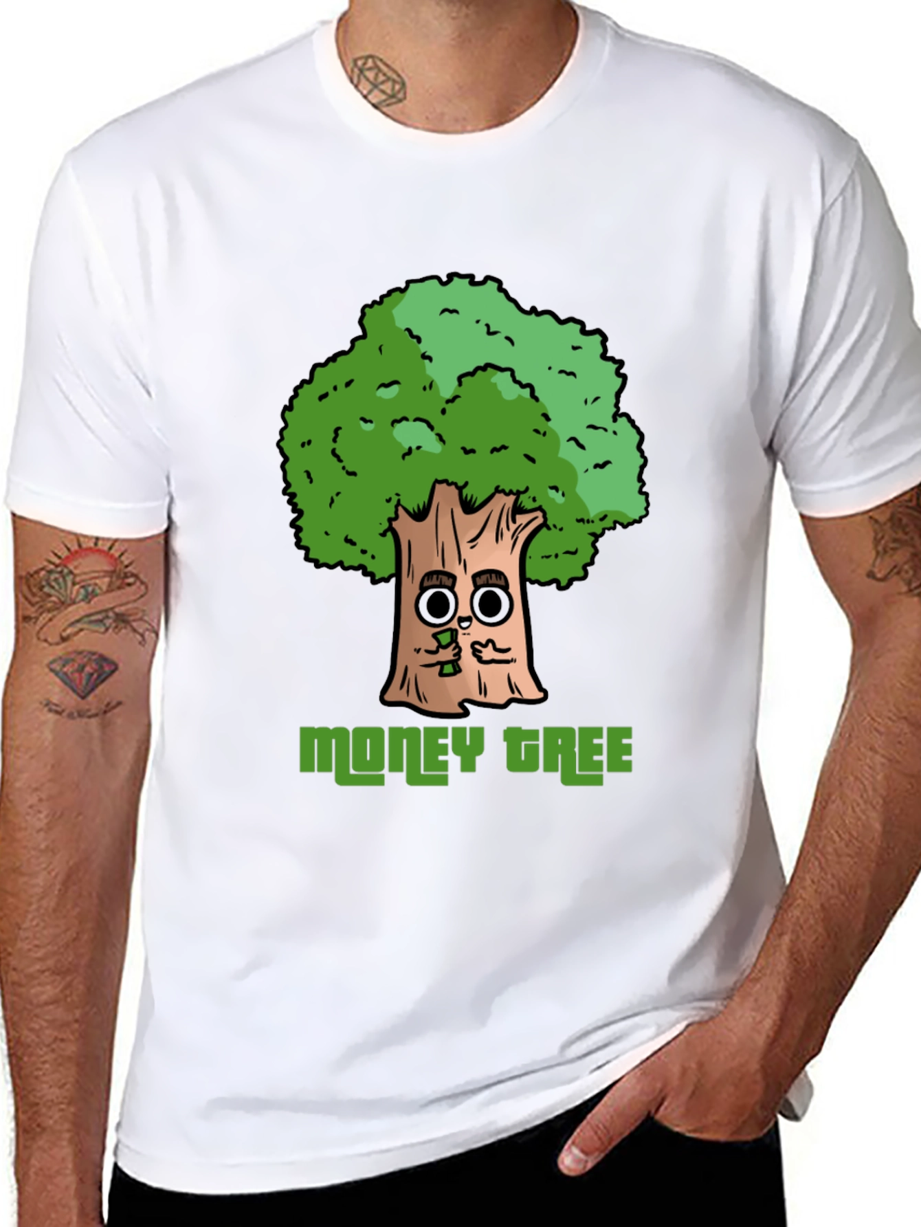 Money Tree Graphic T-Shirt