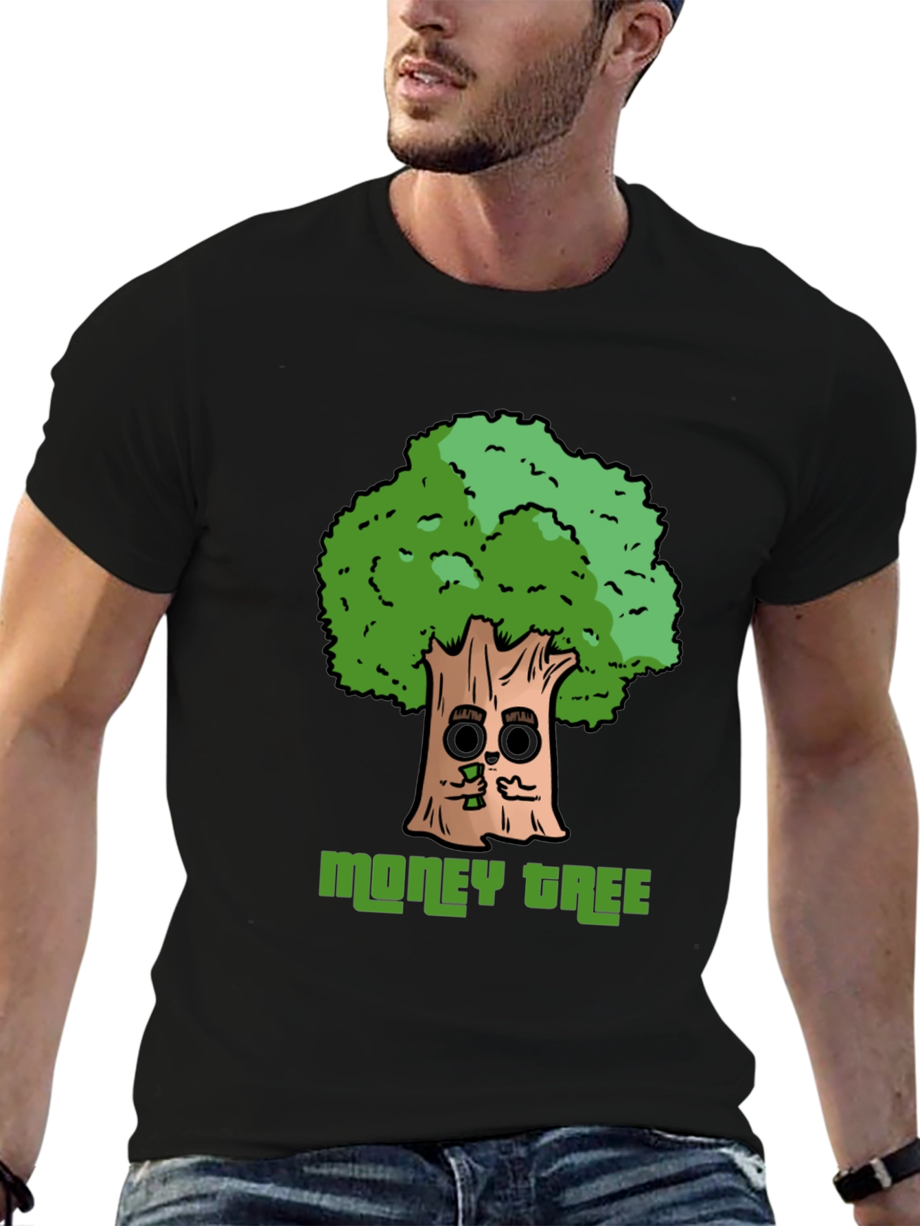 Money Tree Graphic T-Shirt