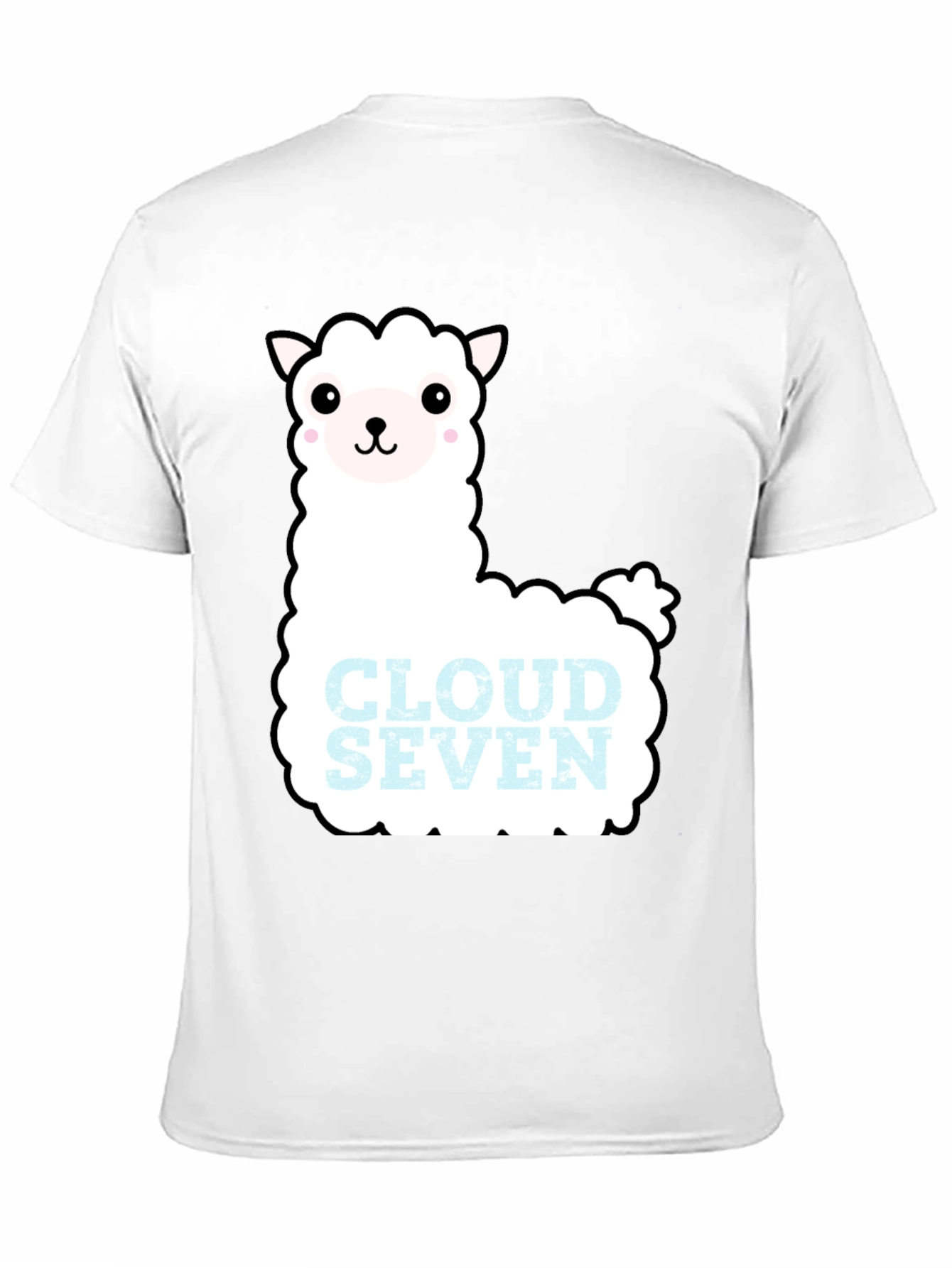 Cloud Seven Llama T-Shirt - Black