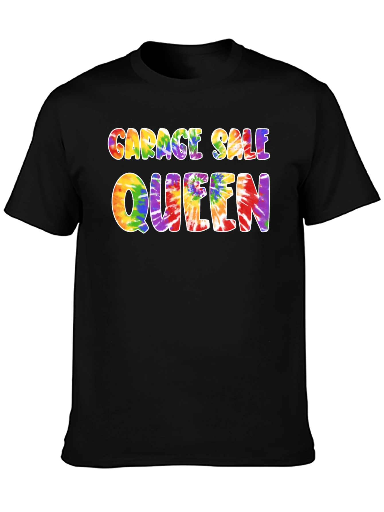 Garage Sale Queen Tie Dye T-Shirt