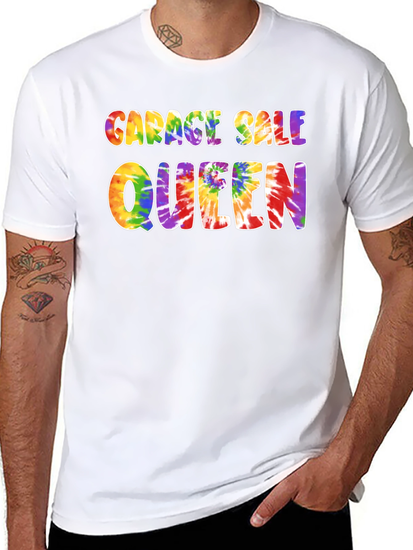 Garage Sale Queen Tie Dye T-Shirt