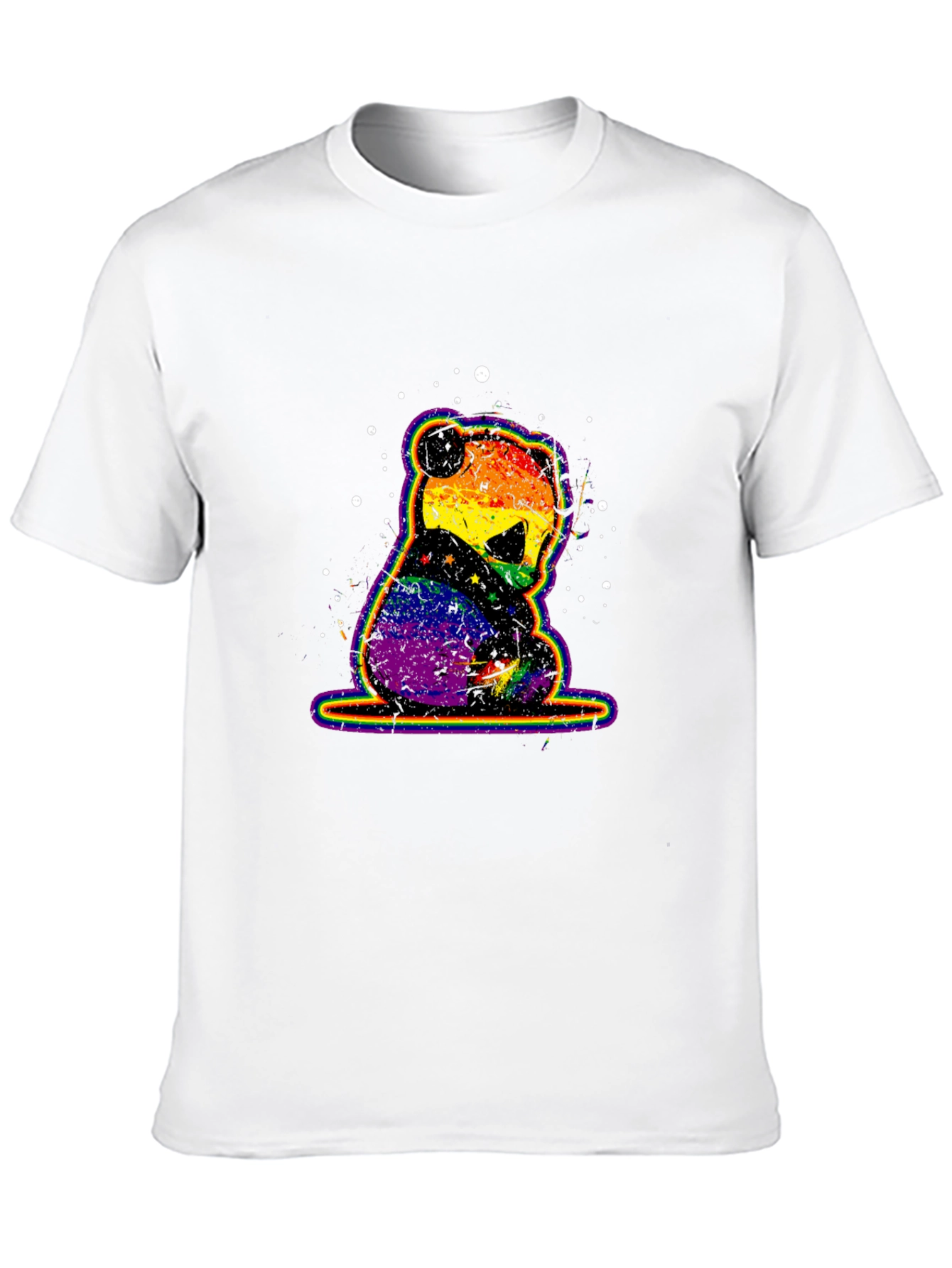 Rainbow Pride Panda Bear T-Shirt