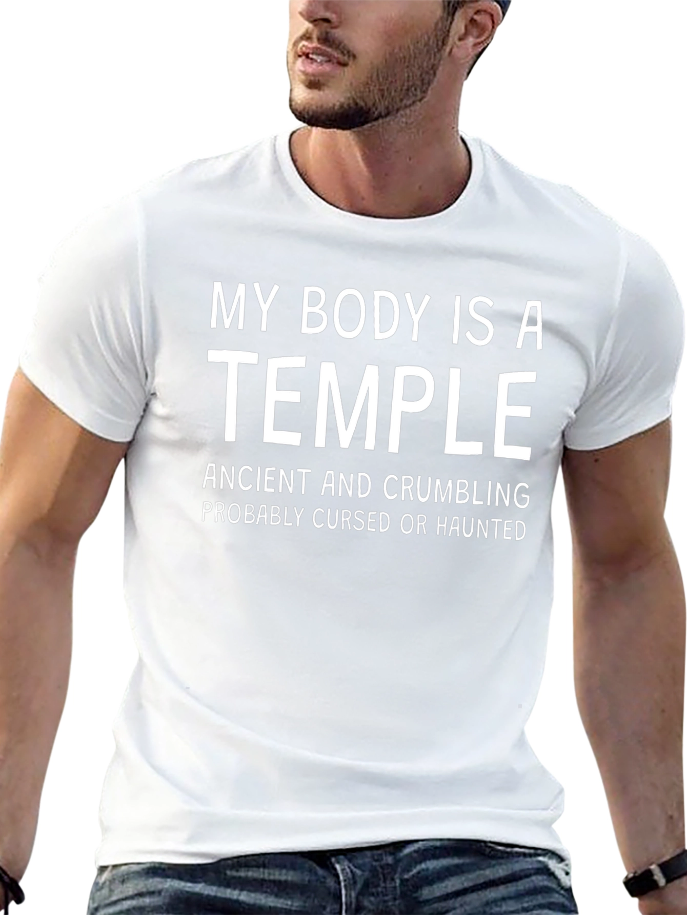 My Body Is A Temple Graphic Tee