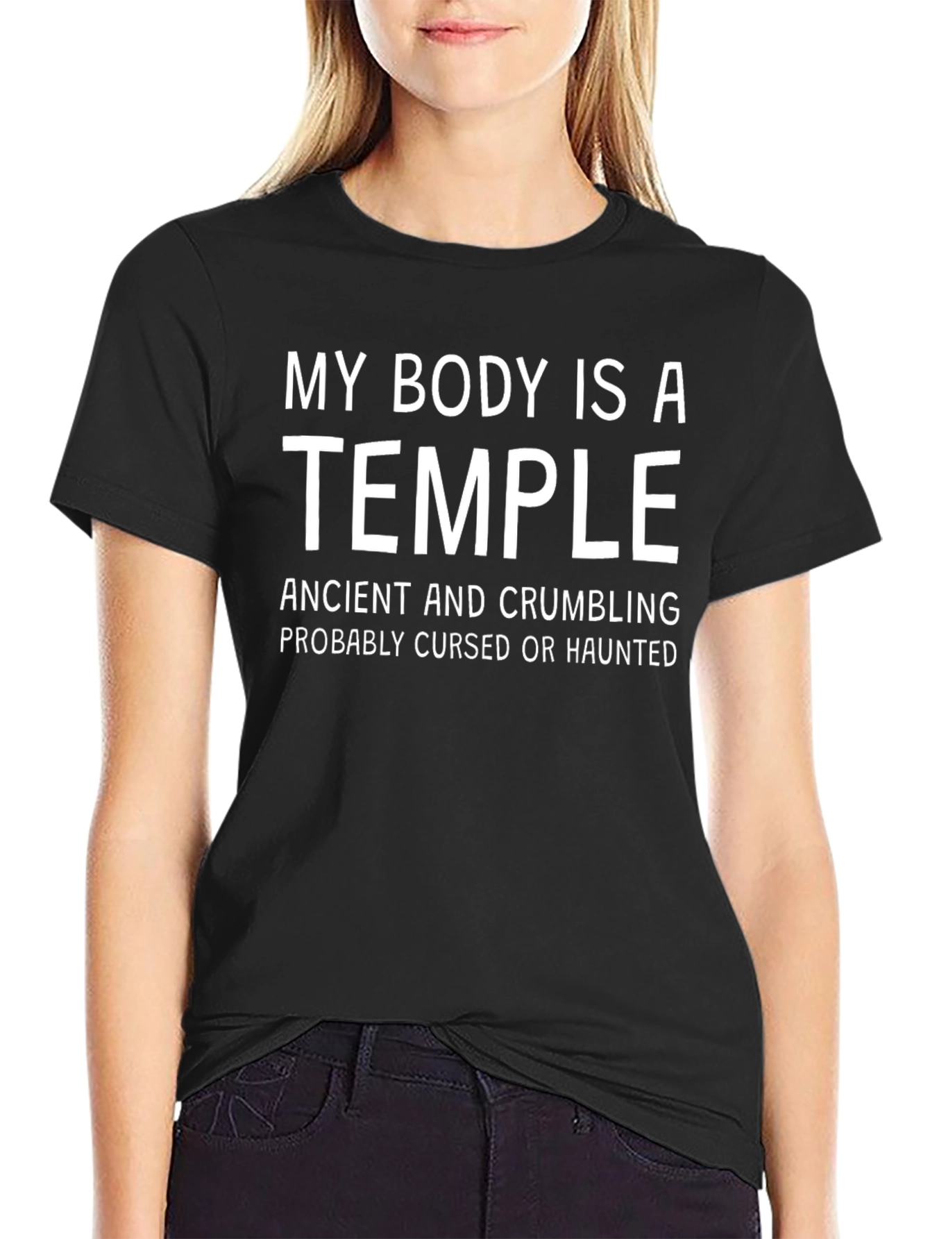 My Body Is A Temple Graphic Tee