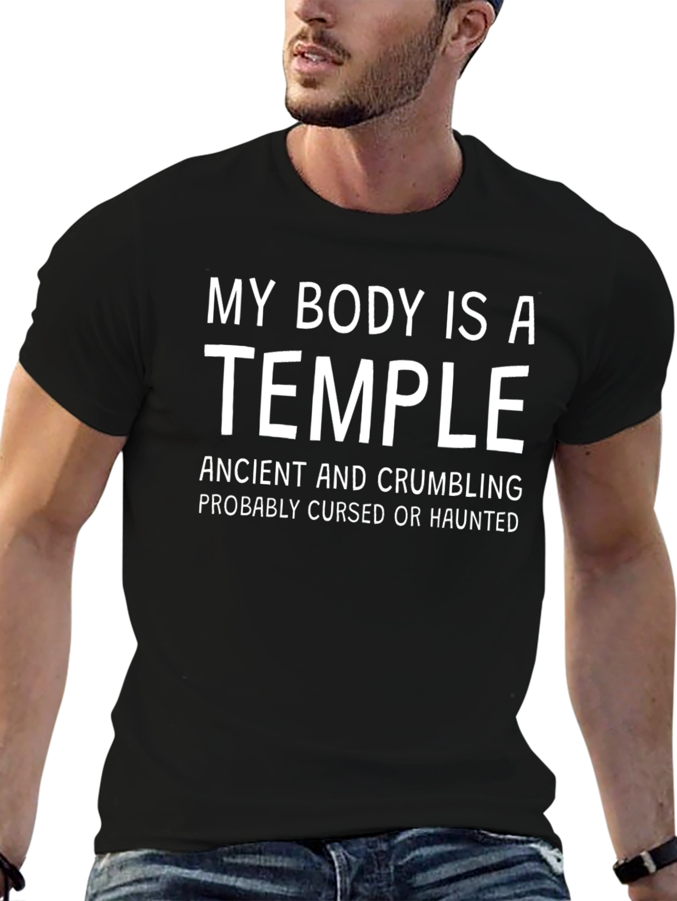 My Body Is A Temple Graphic Tee