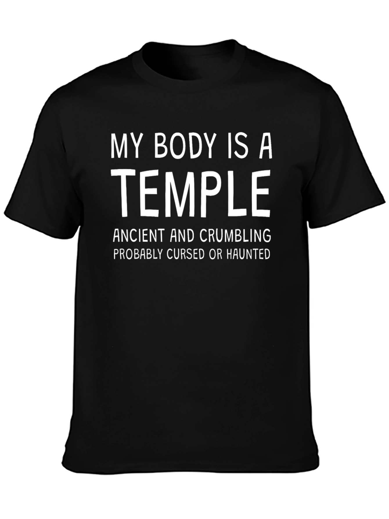 My Body Is A Temple Graphic Tee