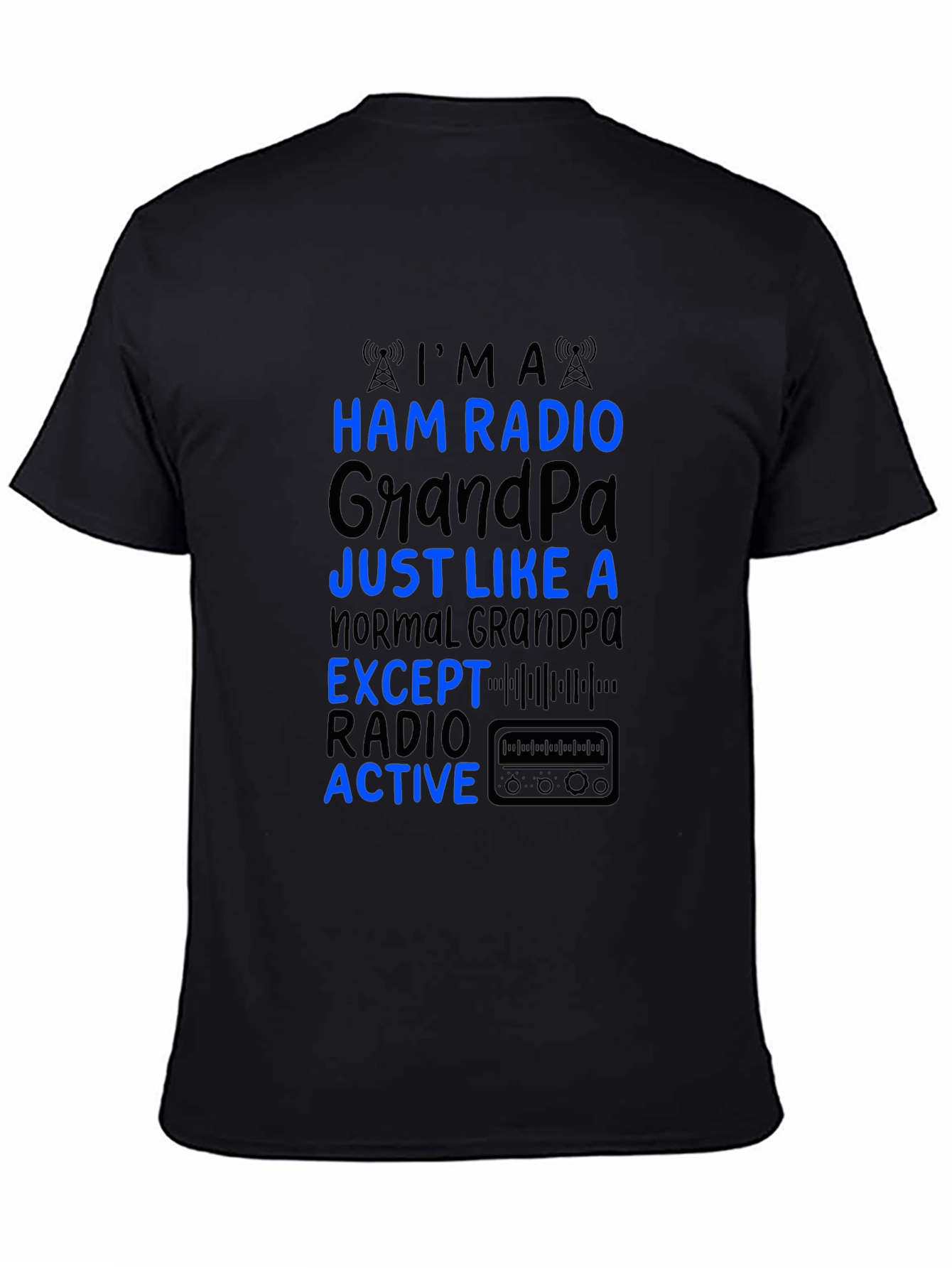 Ham Radio Grandpa T-Shirt - Active Radio Lover