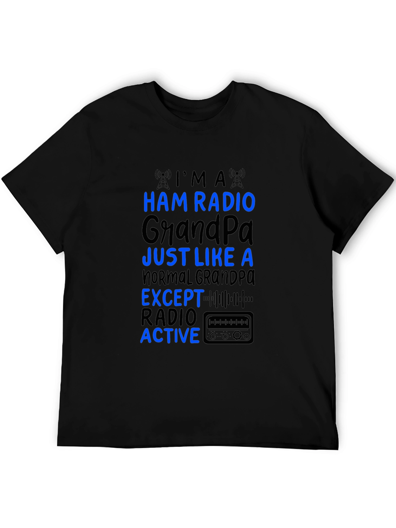 Ham Radio Grandpa T-Shirt - Active Radio Lover