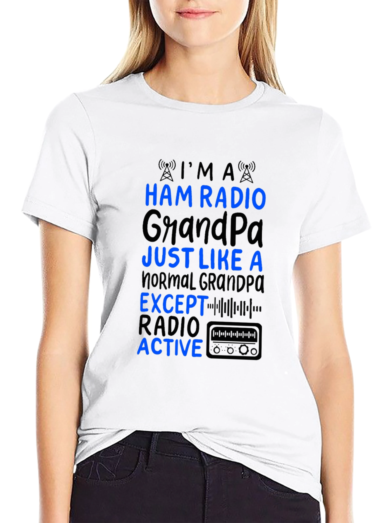 Ham Radio Grandpa T-Shirt - Active Radio Lover