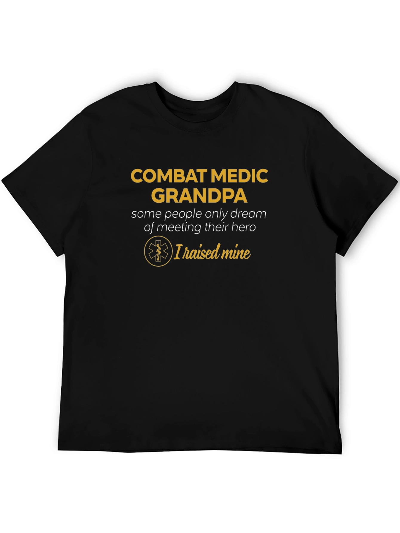 Combat Medic Grandpa T-Shirt Hero Gift