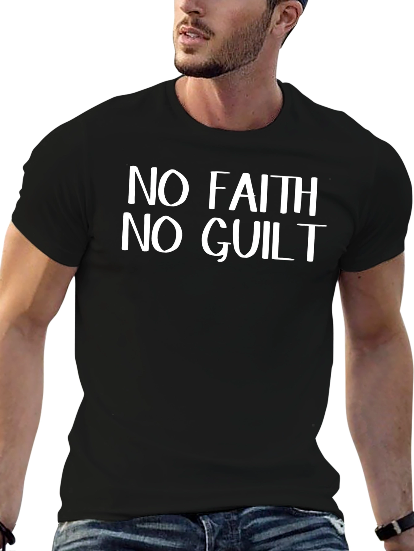 No Faith No Guilt Graphic T-Shirt