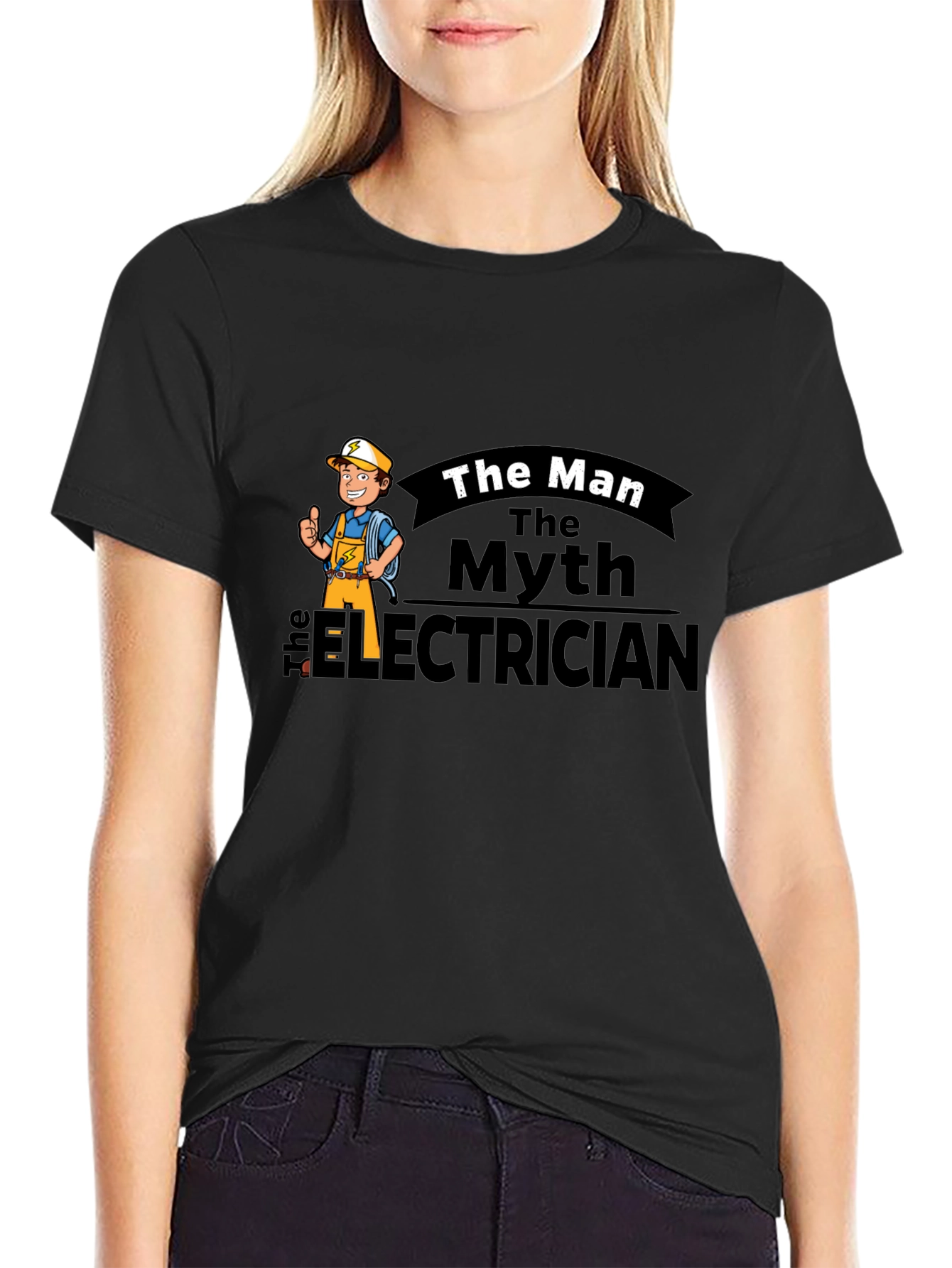 The Electrician T-Shirt - Man Myth Legend