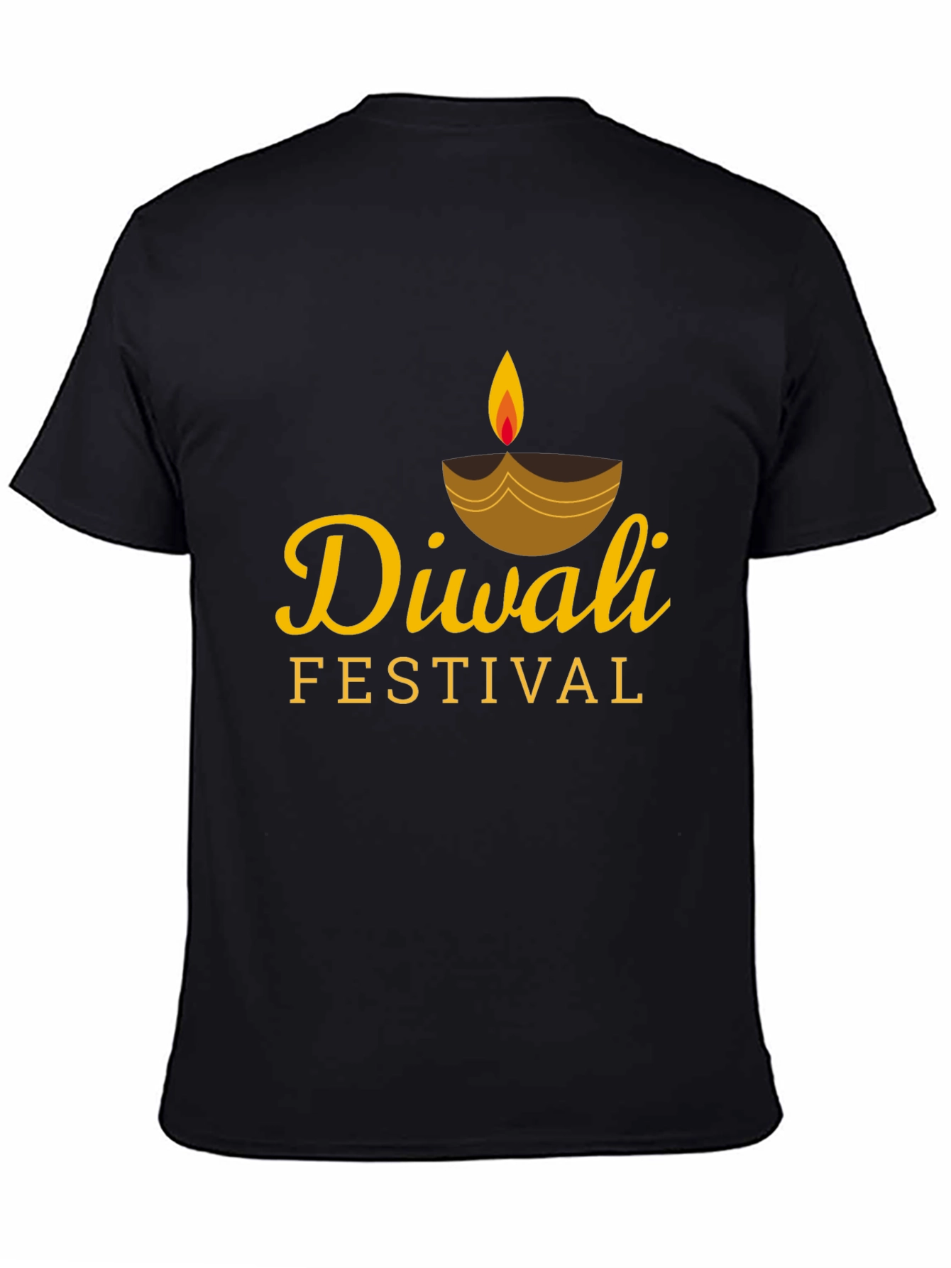 Diwali Festival Graphic Print T-Shirt