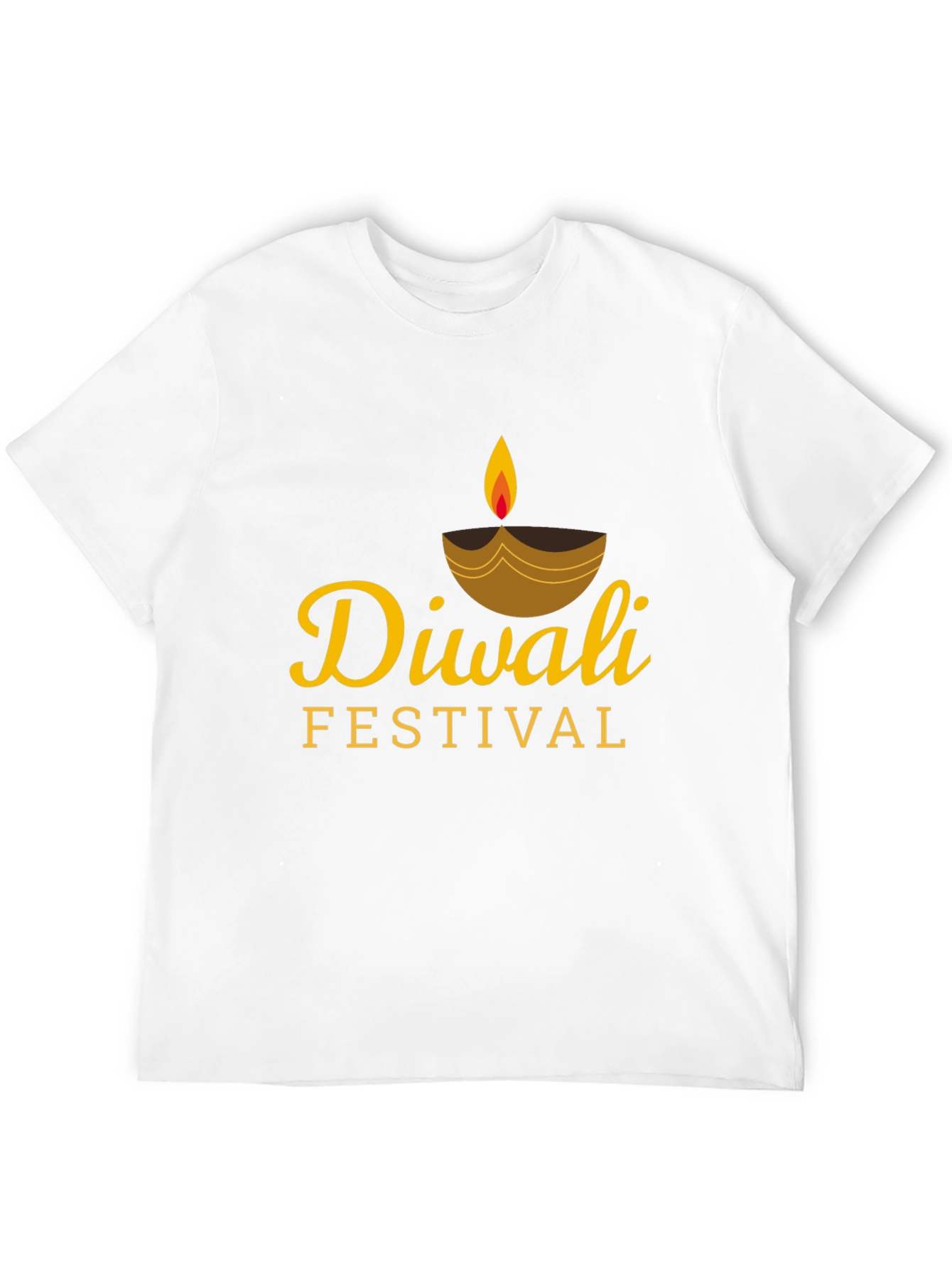 Diwali Festival Graphic Print T-Shirt