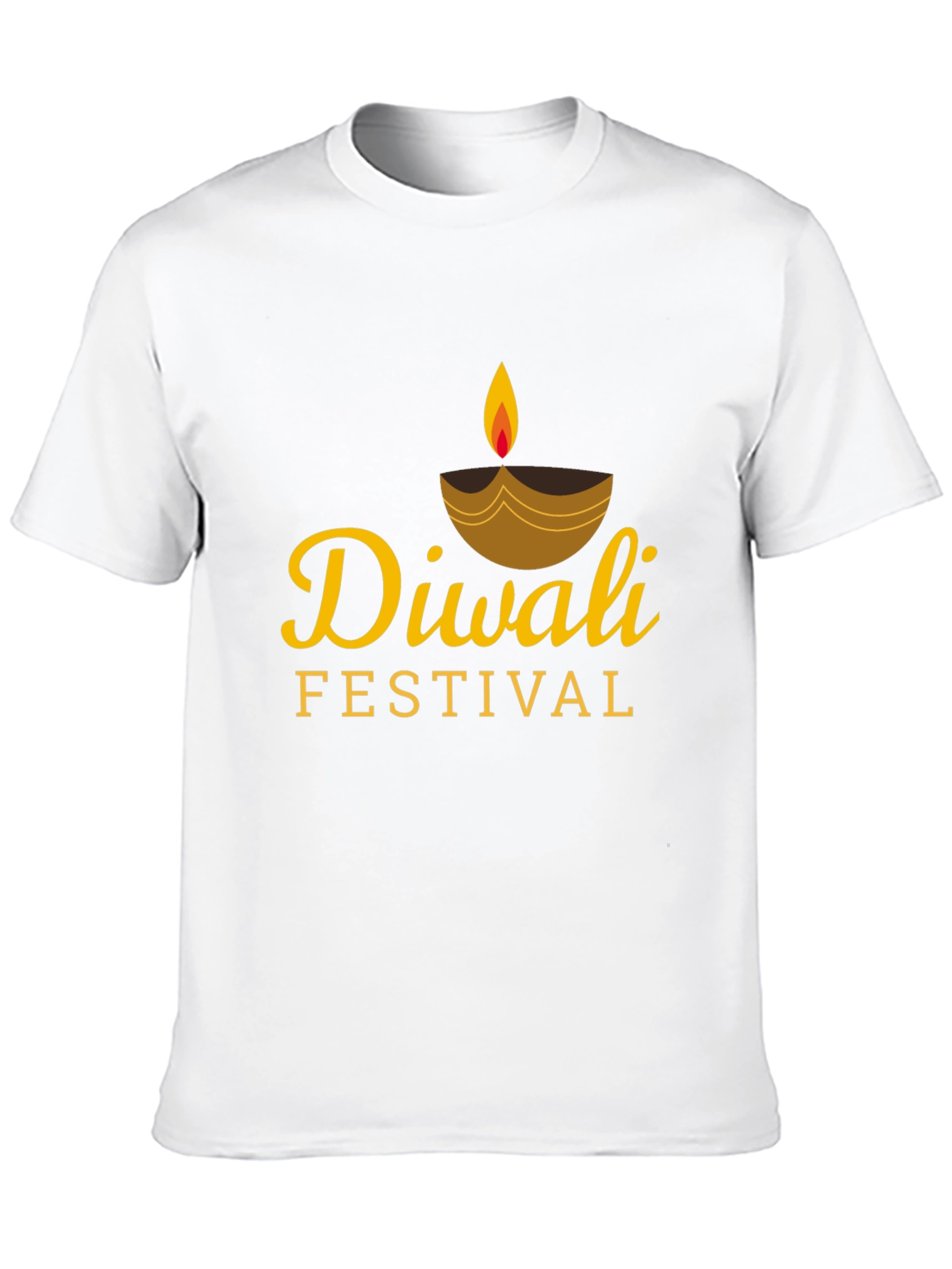 Diwali Festival Graphic Print T-Shirt