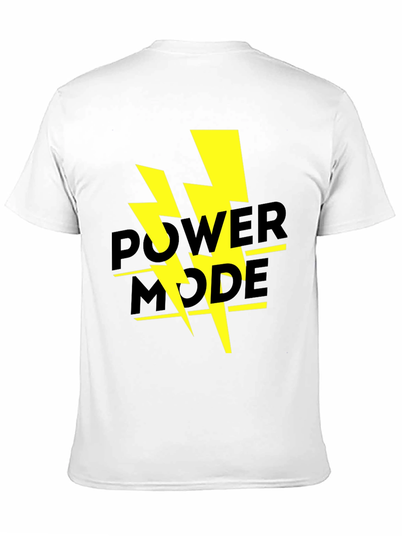 Power Mode T-Shirt - Electric Bold Design