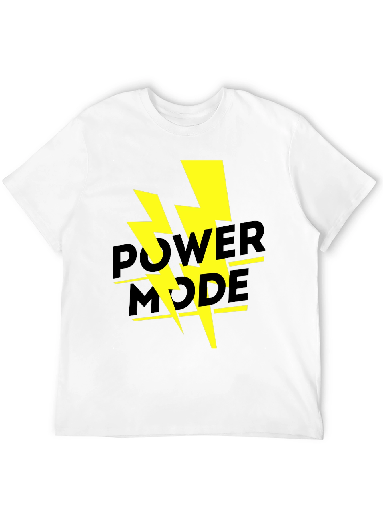 Power Mode T-Shirt - Electric Bold Design