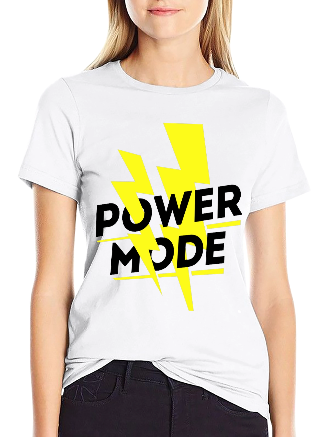 Power Mode T-Shirt - Electric Bold Design