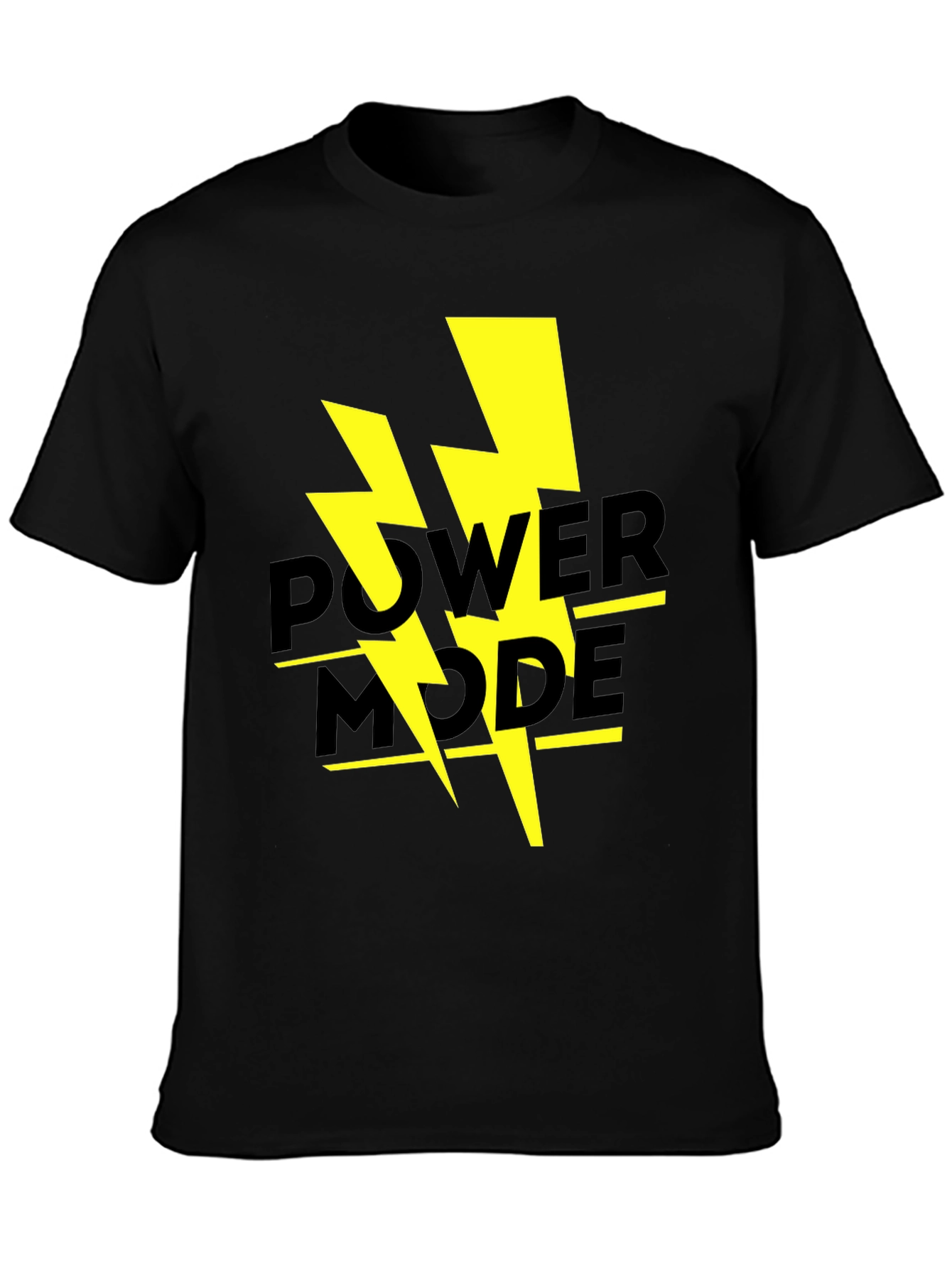 Power Mode T-Shirt - Electric Bold Design