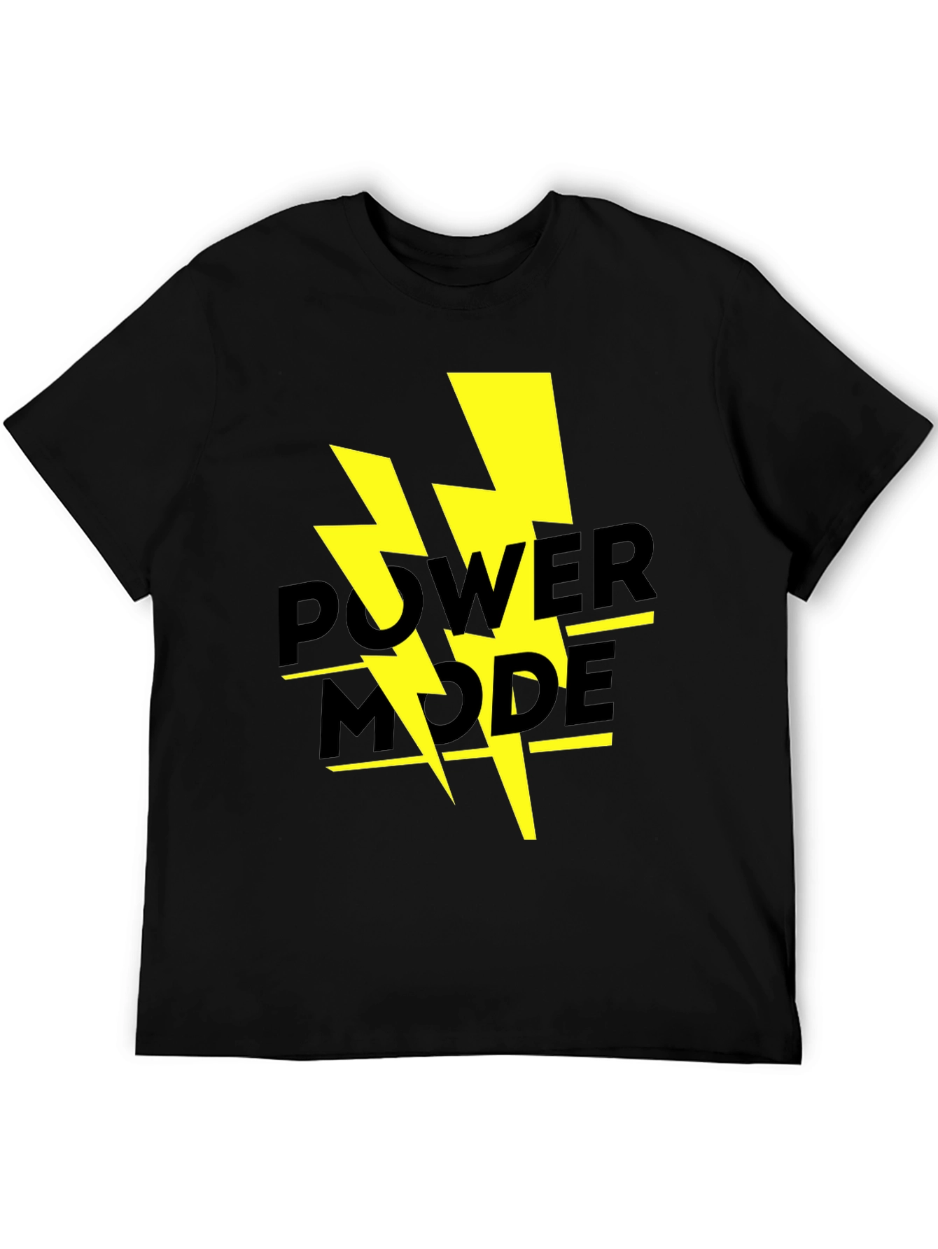 Power Mode T-Shirt - Electric Bold Design