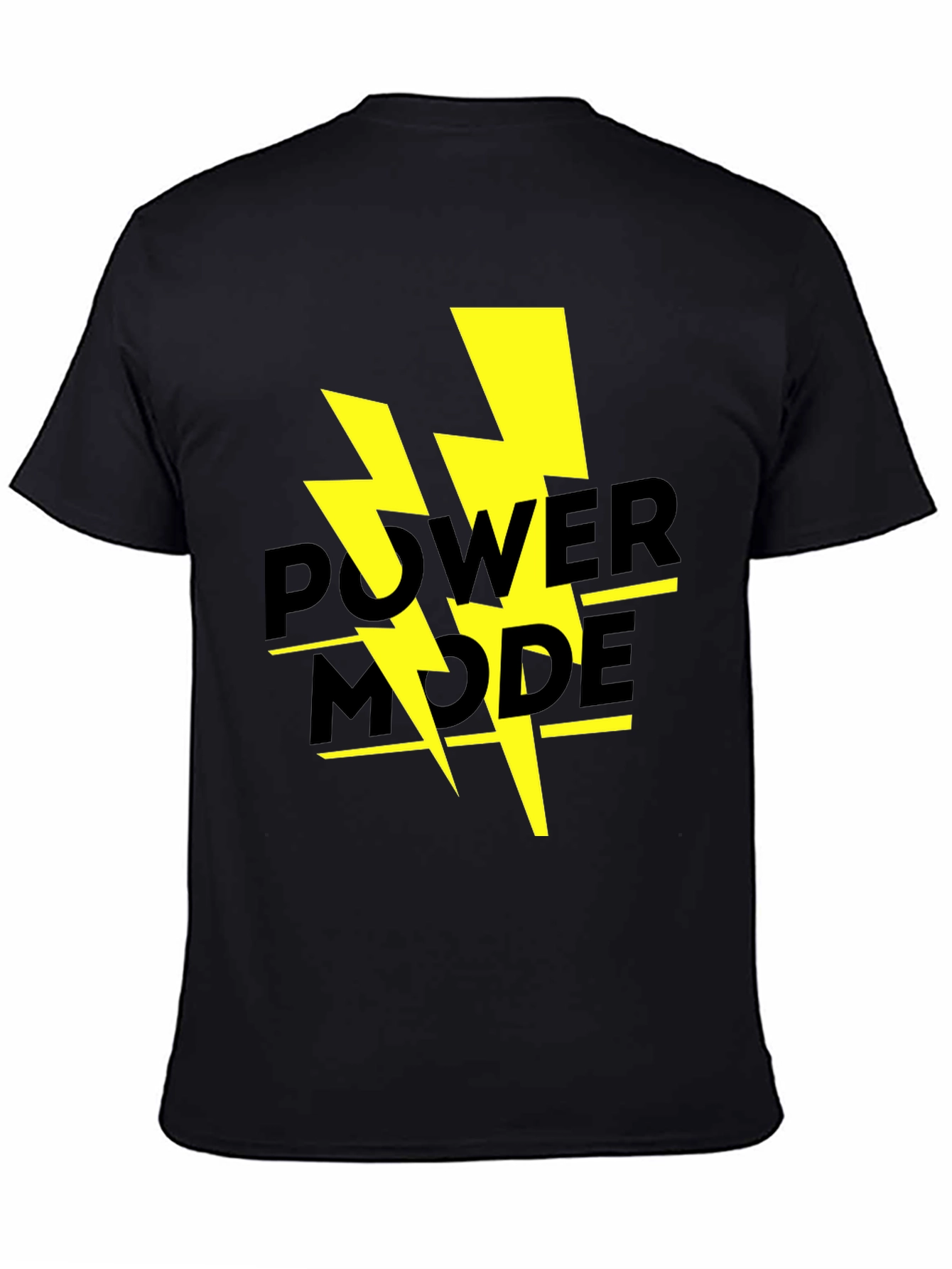 Power Mode T-Shirt - Electric Bold Design