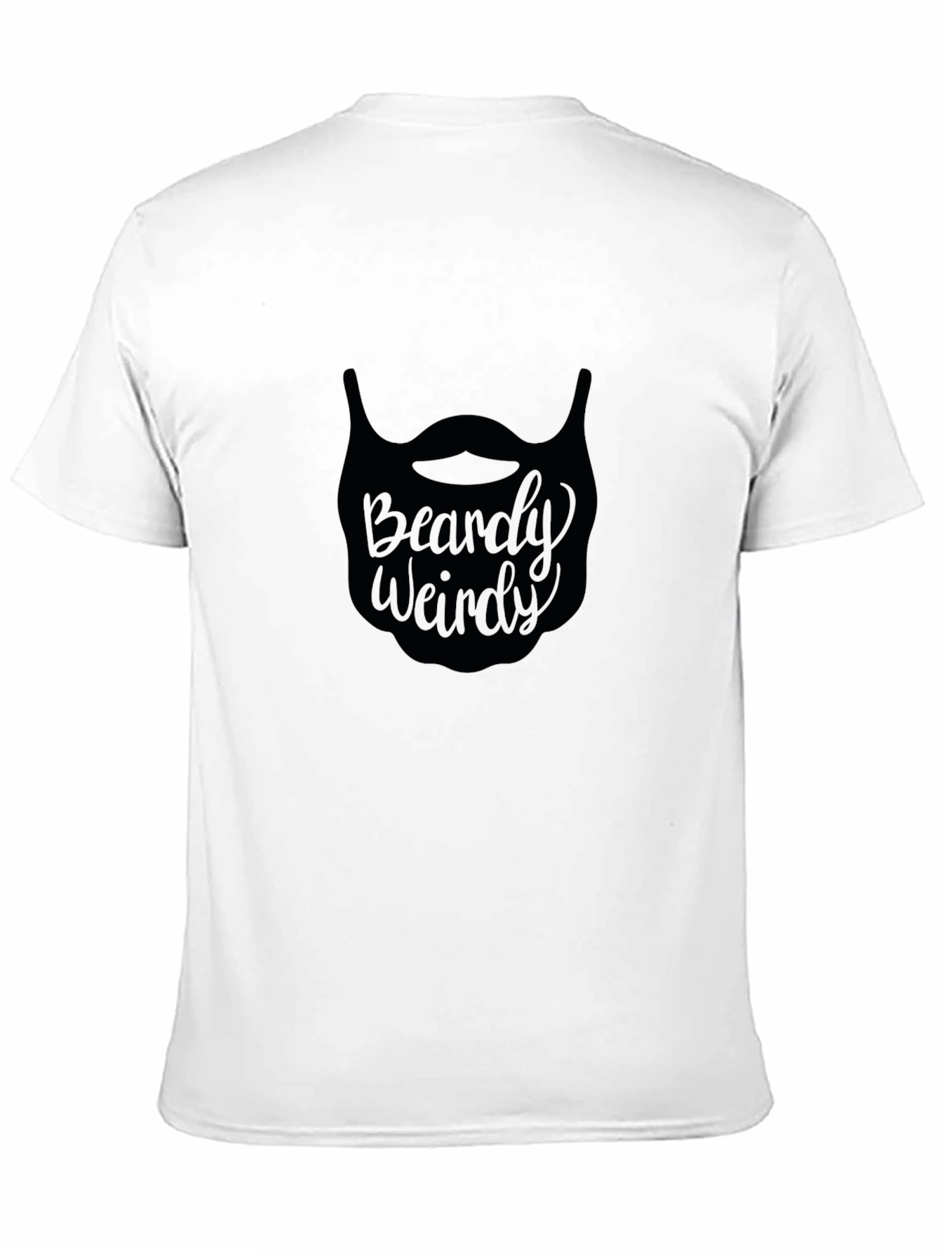 Beardy Weirdy Black Graphic Tee - Mens