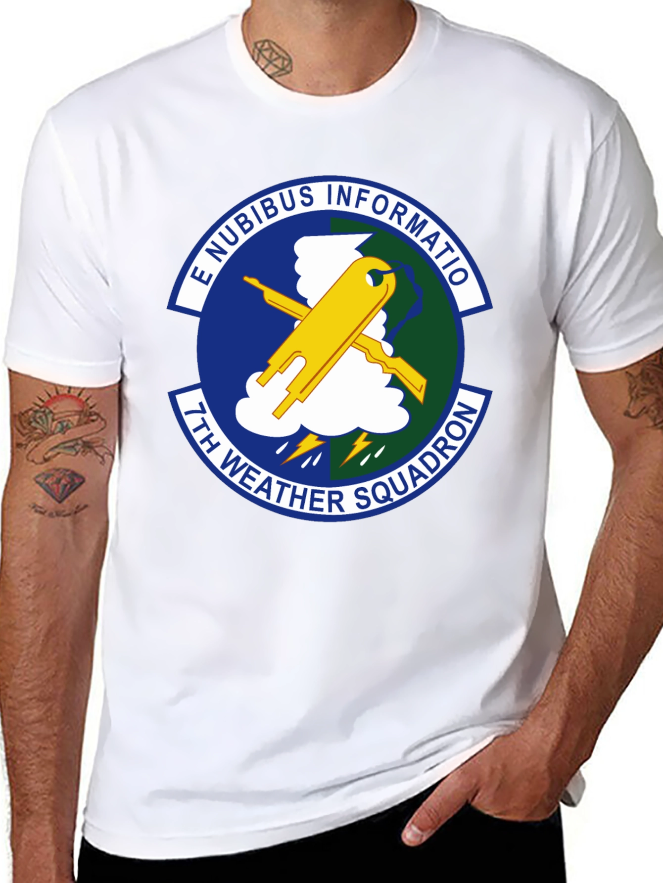 7th Weather Squadron Graphic T-Shirt