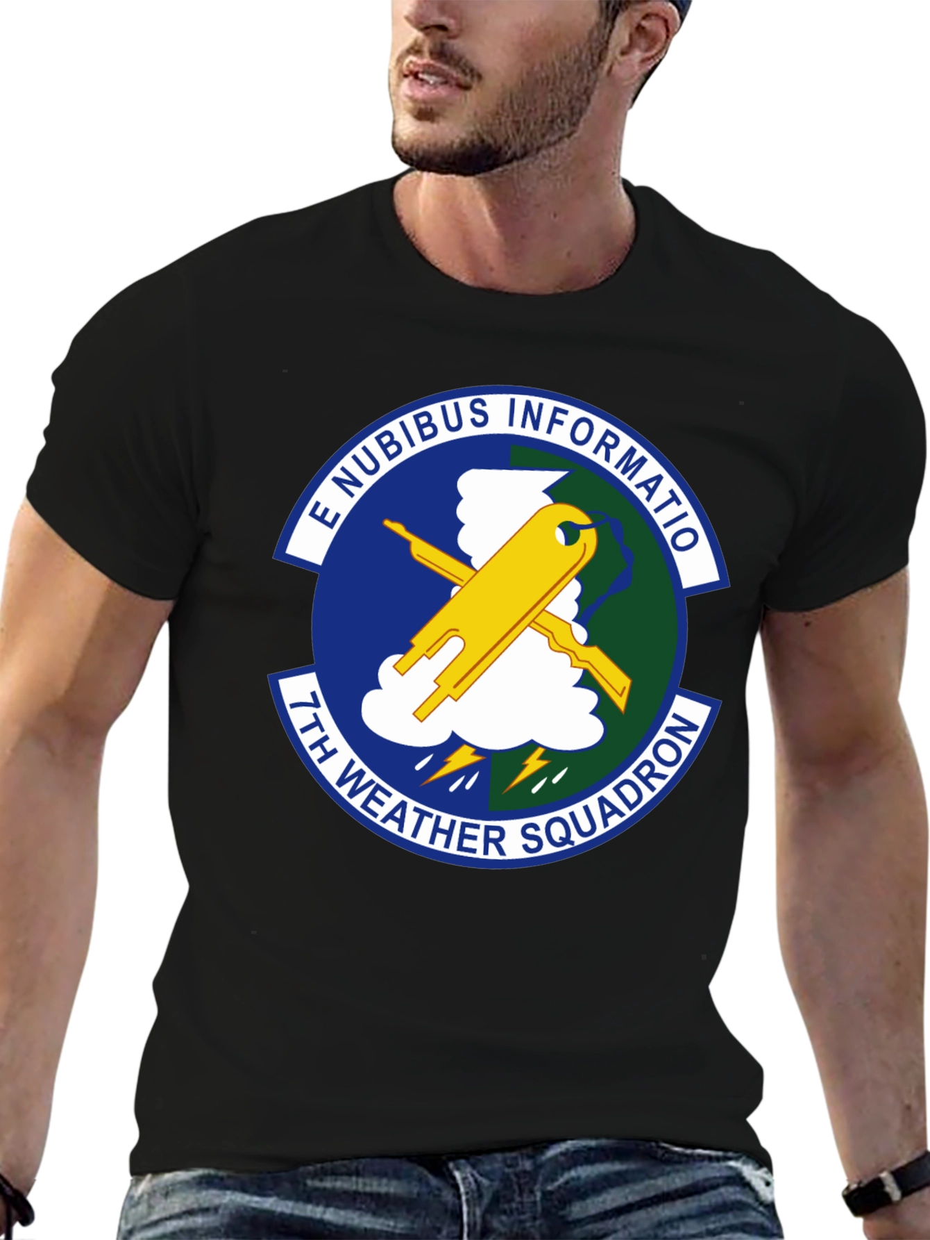 7th Weather Squadron Graphic T-Shirt