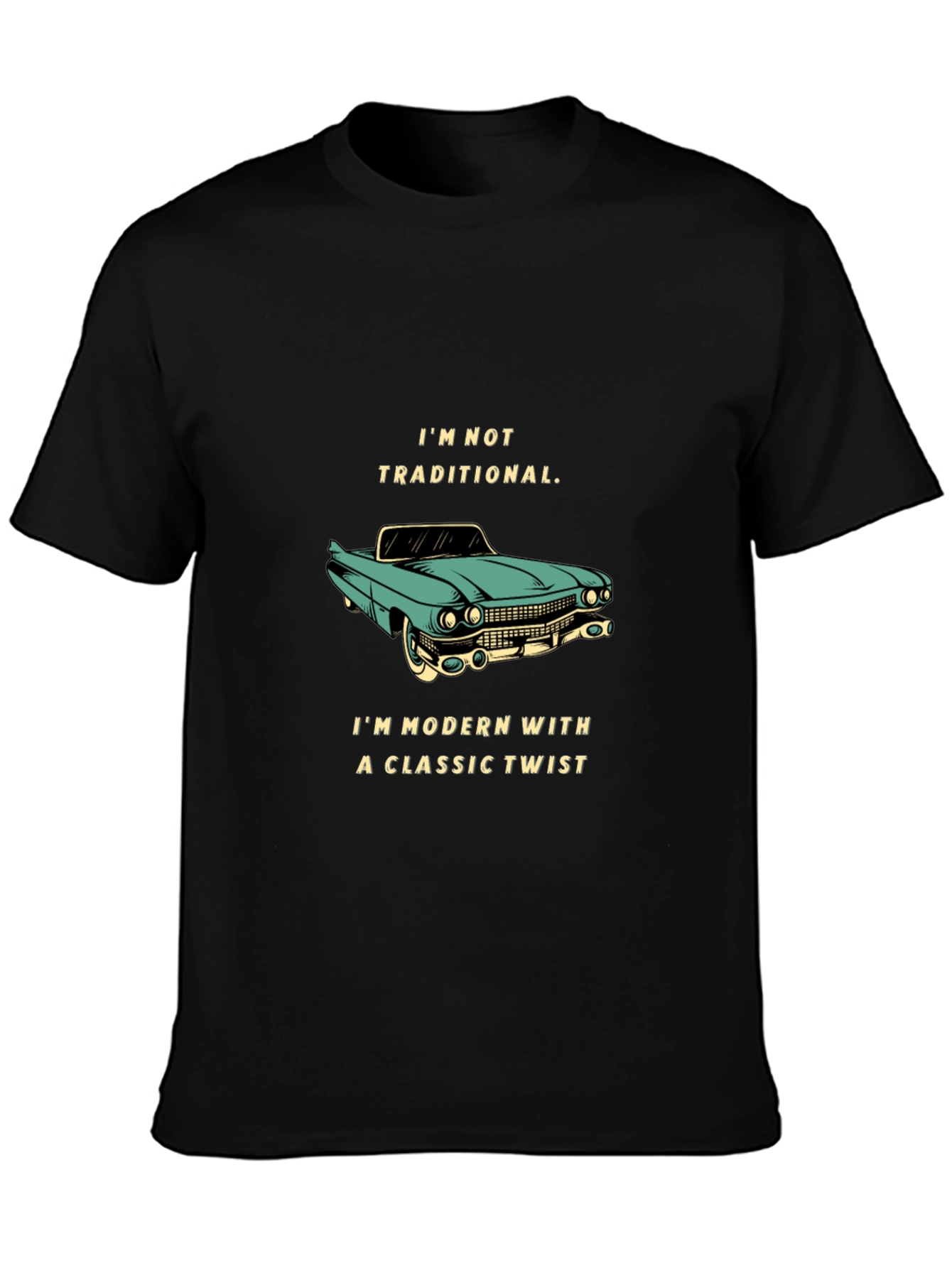 Classic Car T-Shirt: Modern Twist on Tradition
