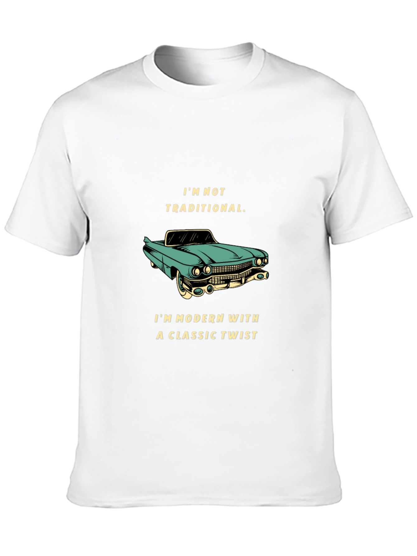 Classic Car T-Shirt: Modern Twist on Tradition