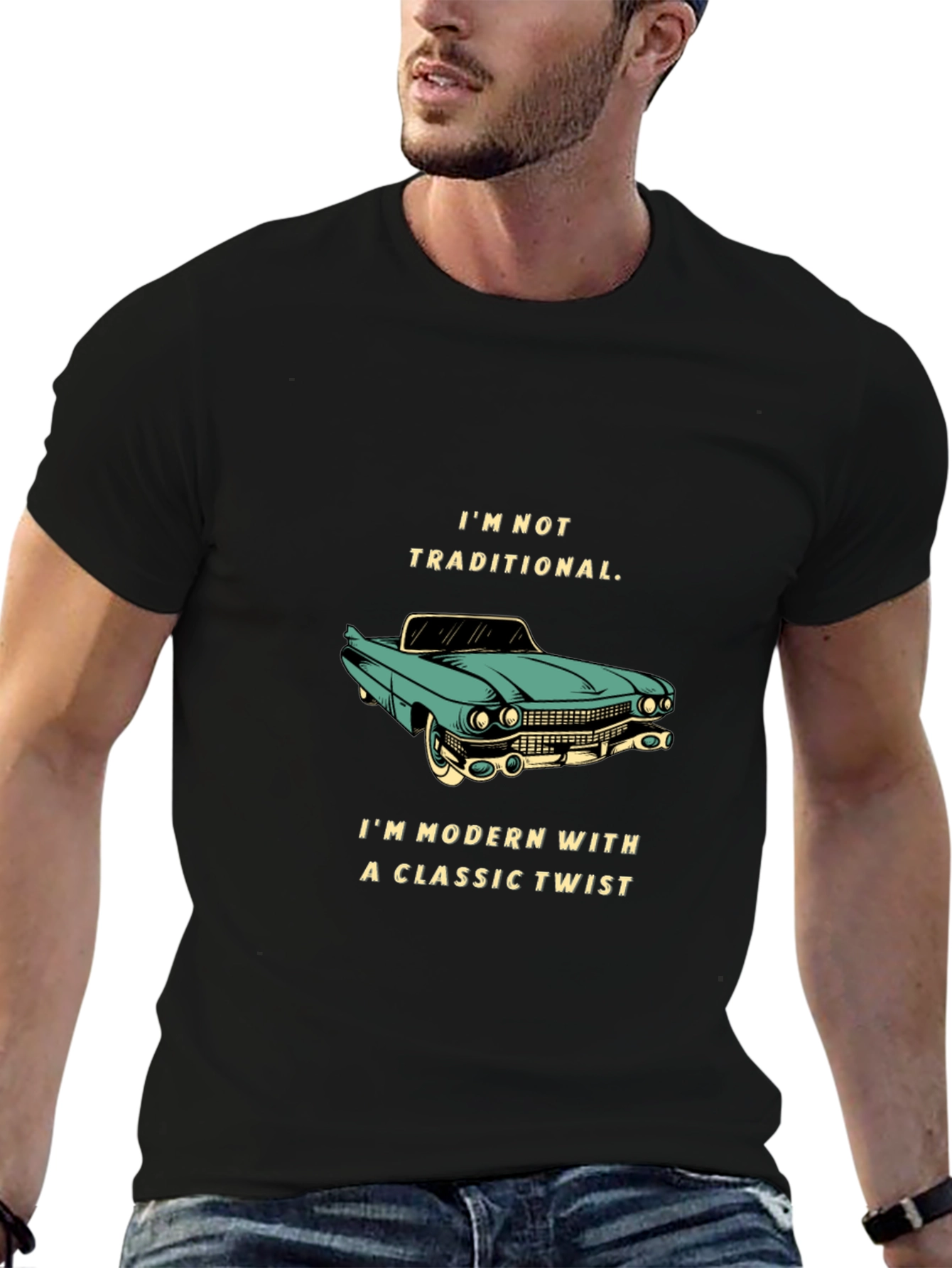 Classic Car T-Shirt: Modern Twist on Tradition