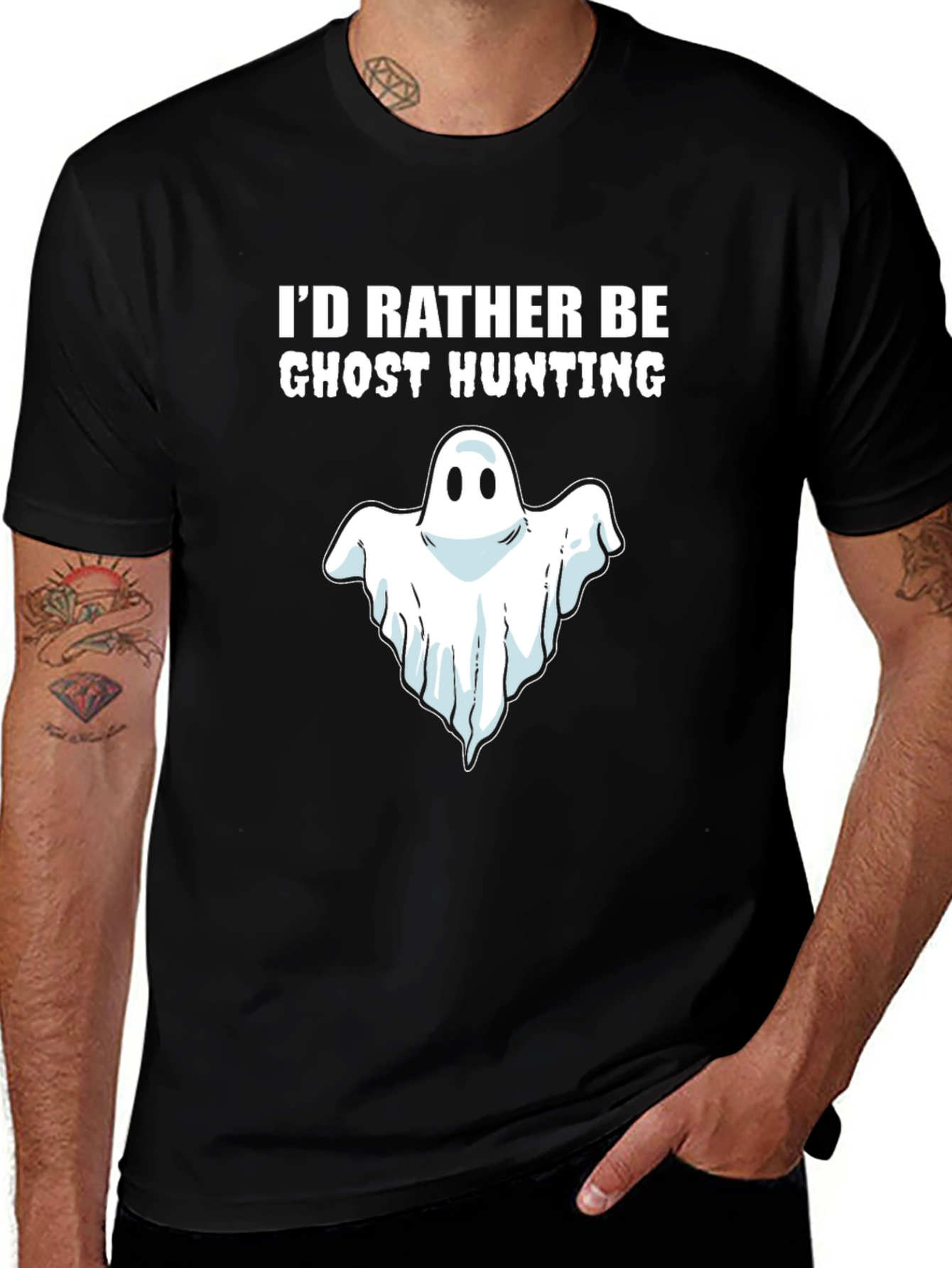 Ghost Hunting T-Shirt - Spooky Season Apparel