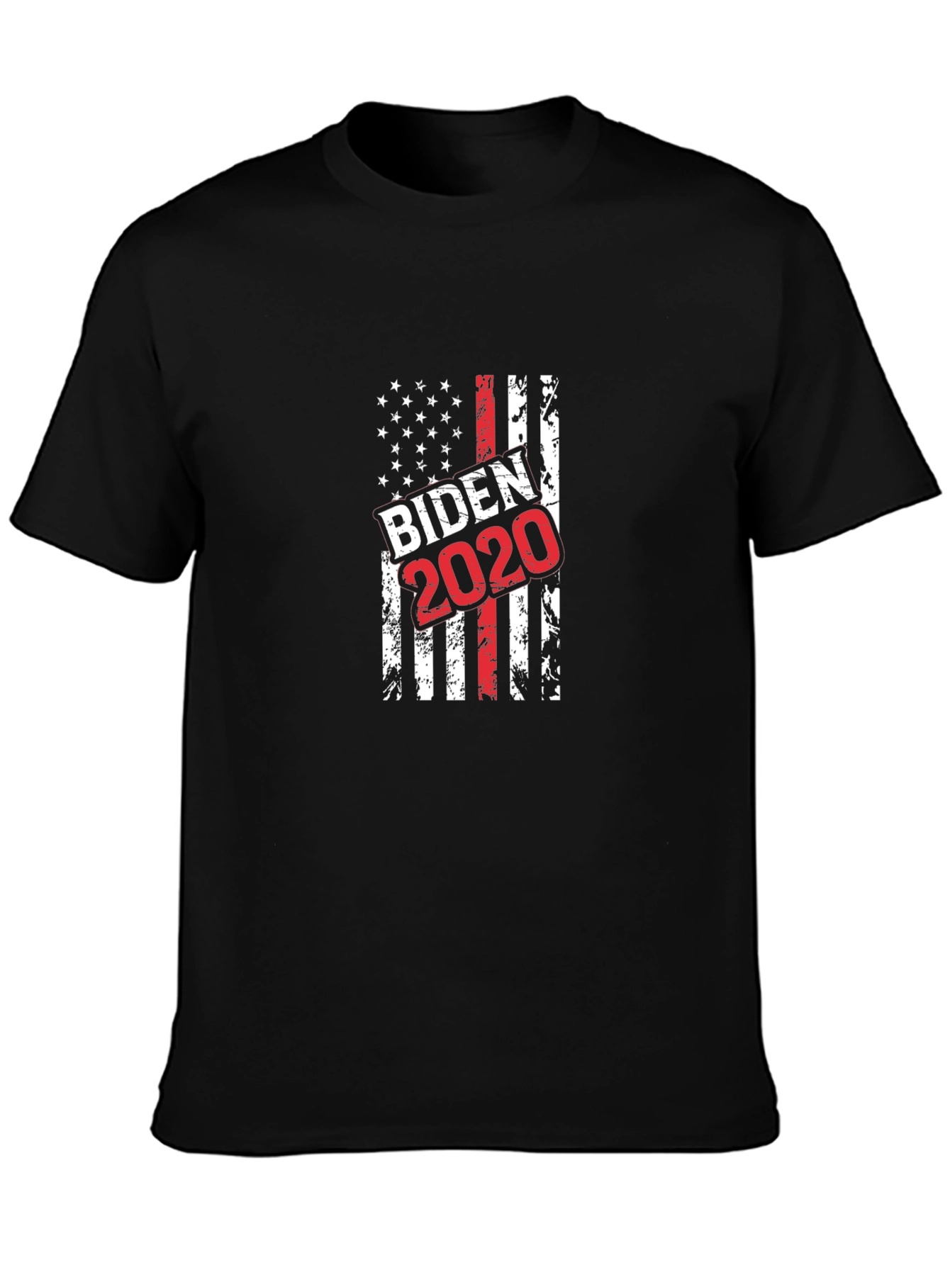 Biden 2020 Graphic Tee - Patriotic USA Flag T-Shirt