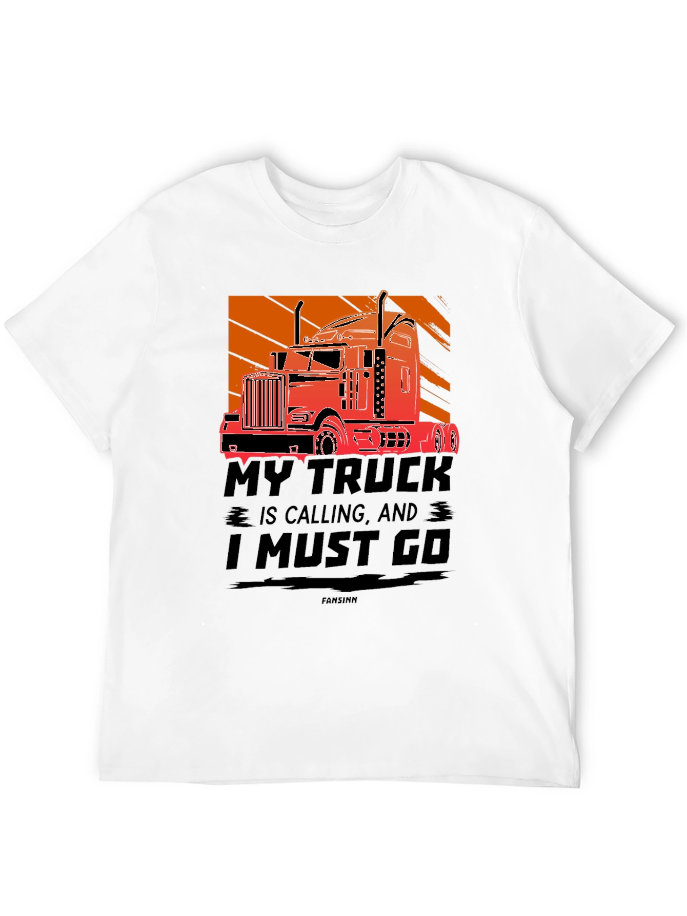 My Truck Is Calling T-Shirt - Trucker Life